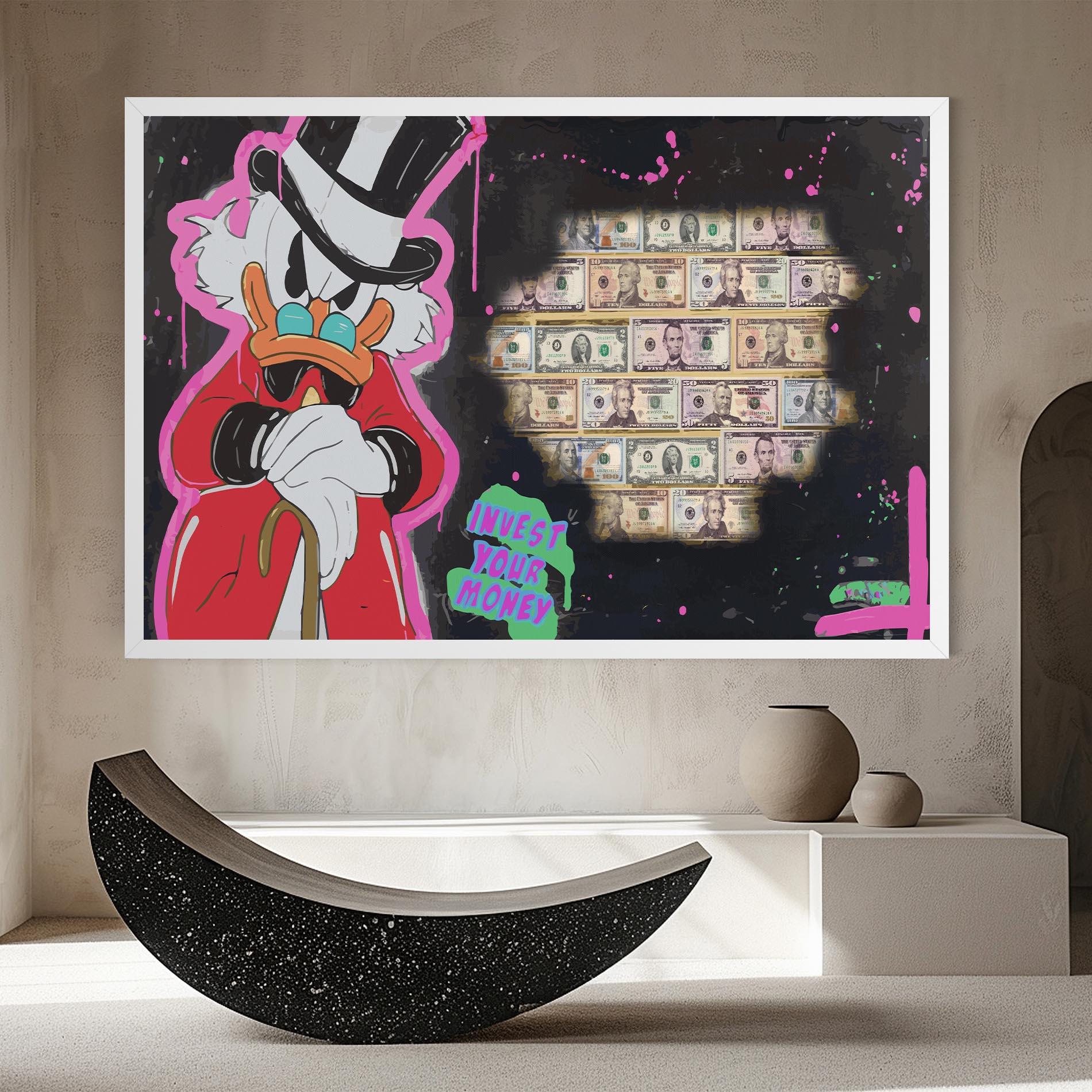 Leinwandbild Money Advice mockup 8