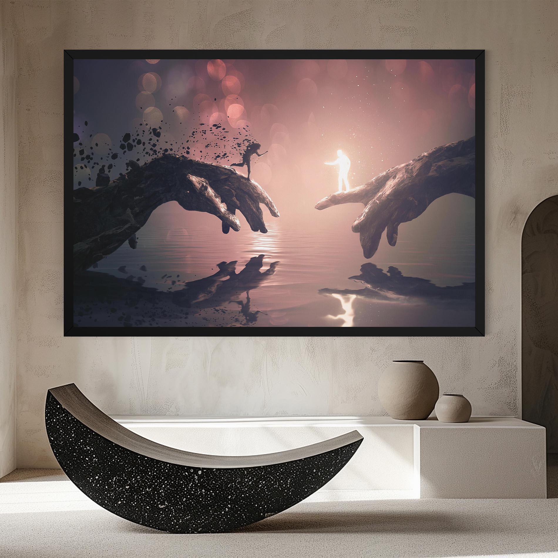 Leinwandbild Life Story mockup 8