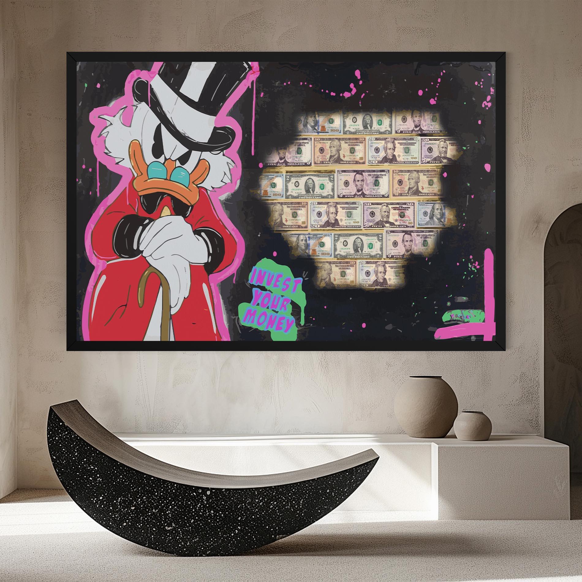 Leinwandbild Money Advice mockup 8