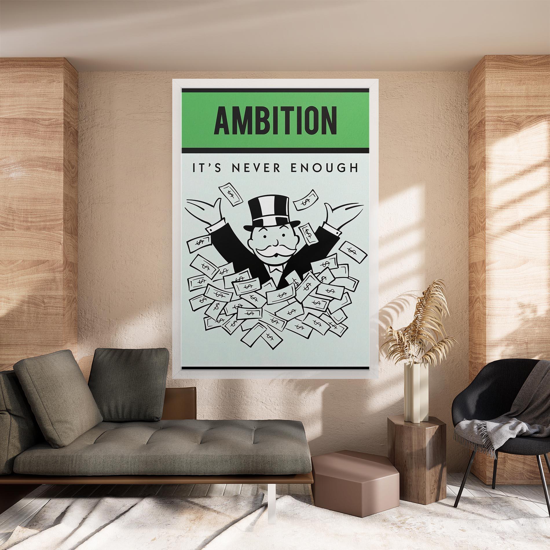 Leinwandbild AMBITION mockup 8