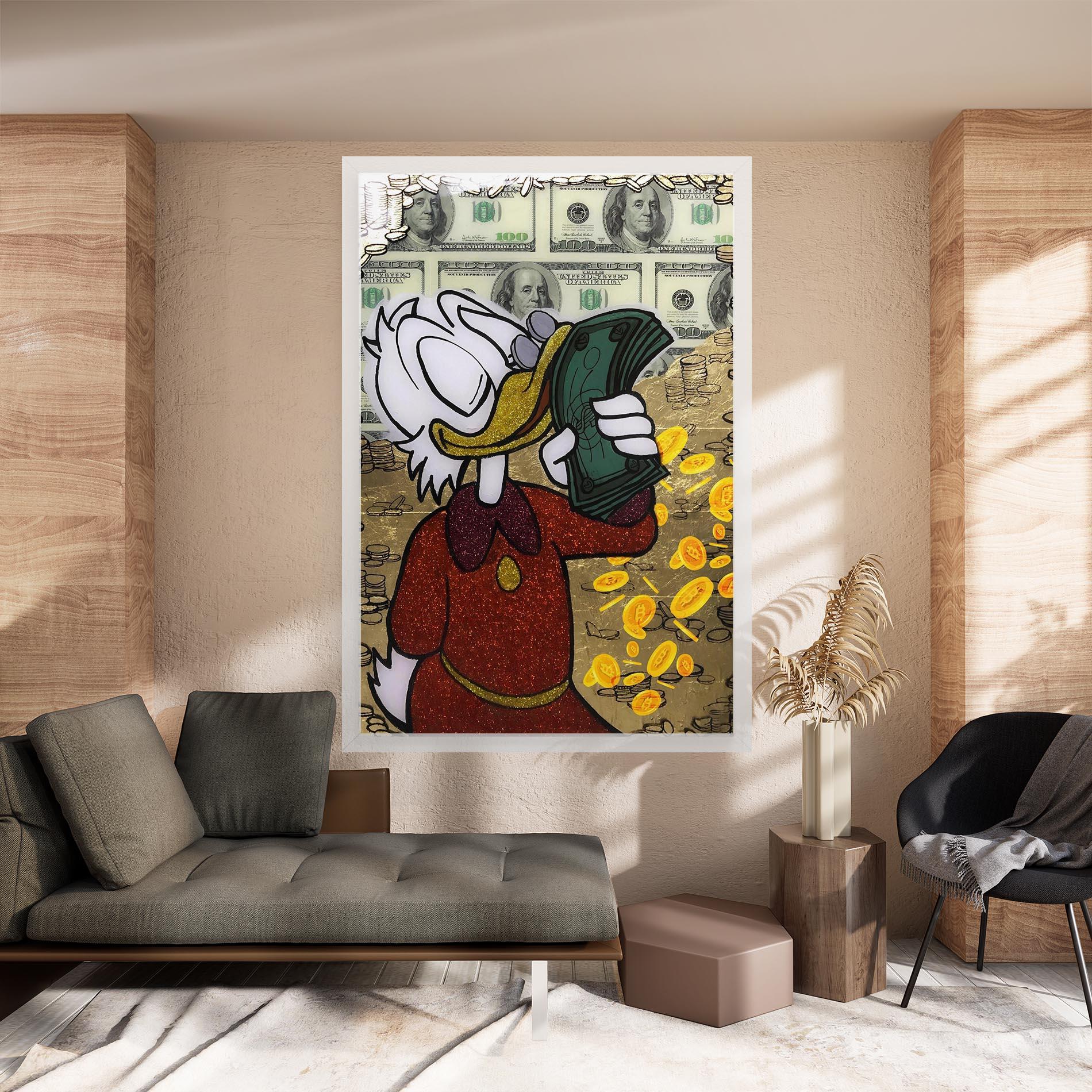 Leinwandbild Smell Like Money mockup 8