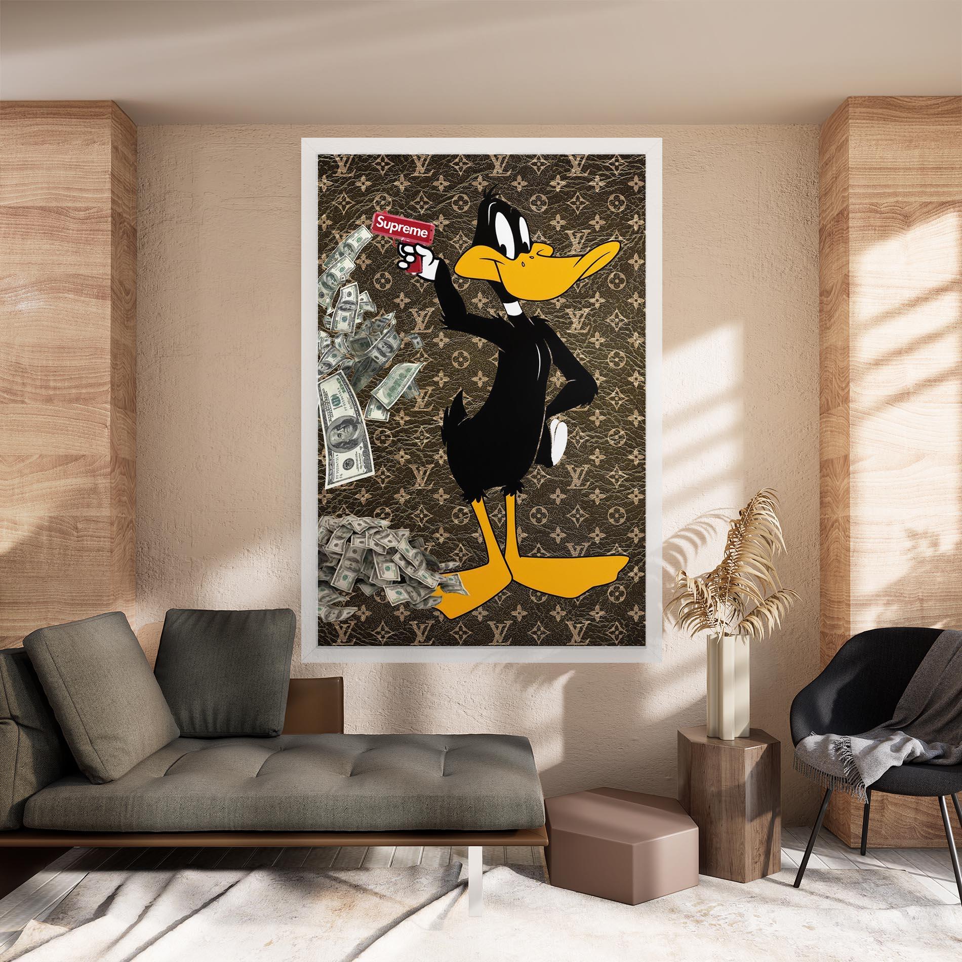 Leinwandbild Supreme Daffy mockup 8