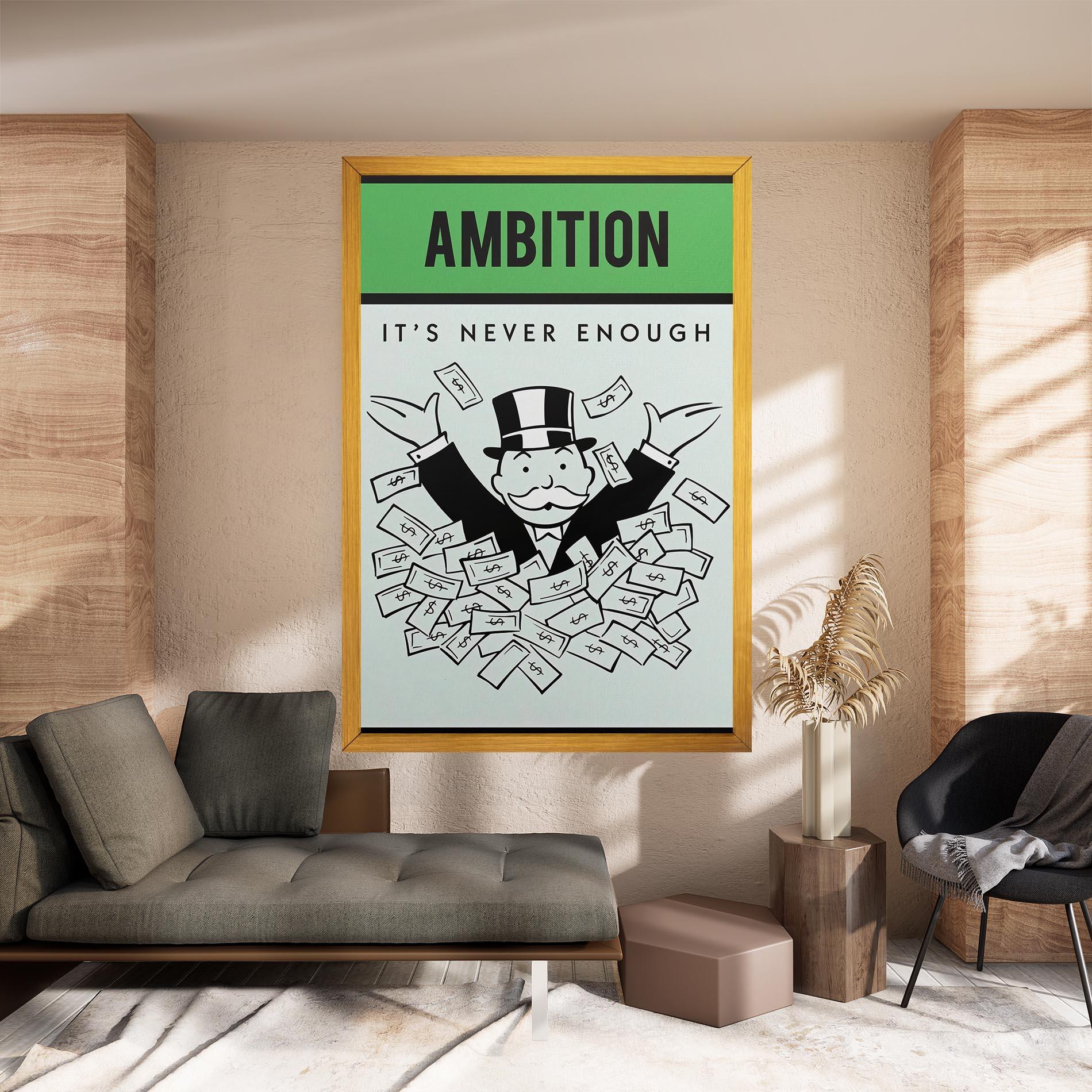 Leinwandbild AMBITION mockup 8