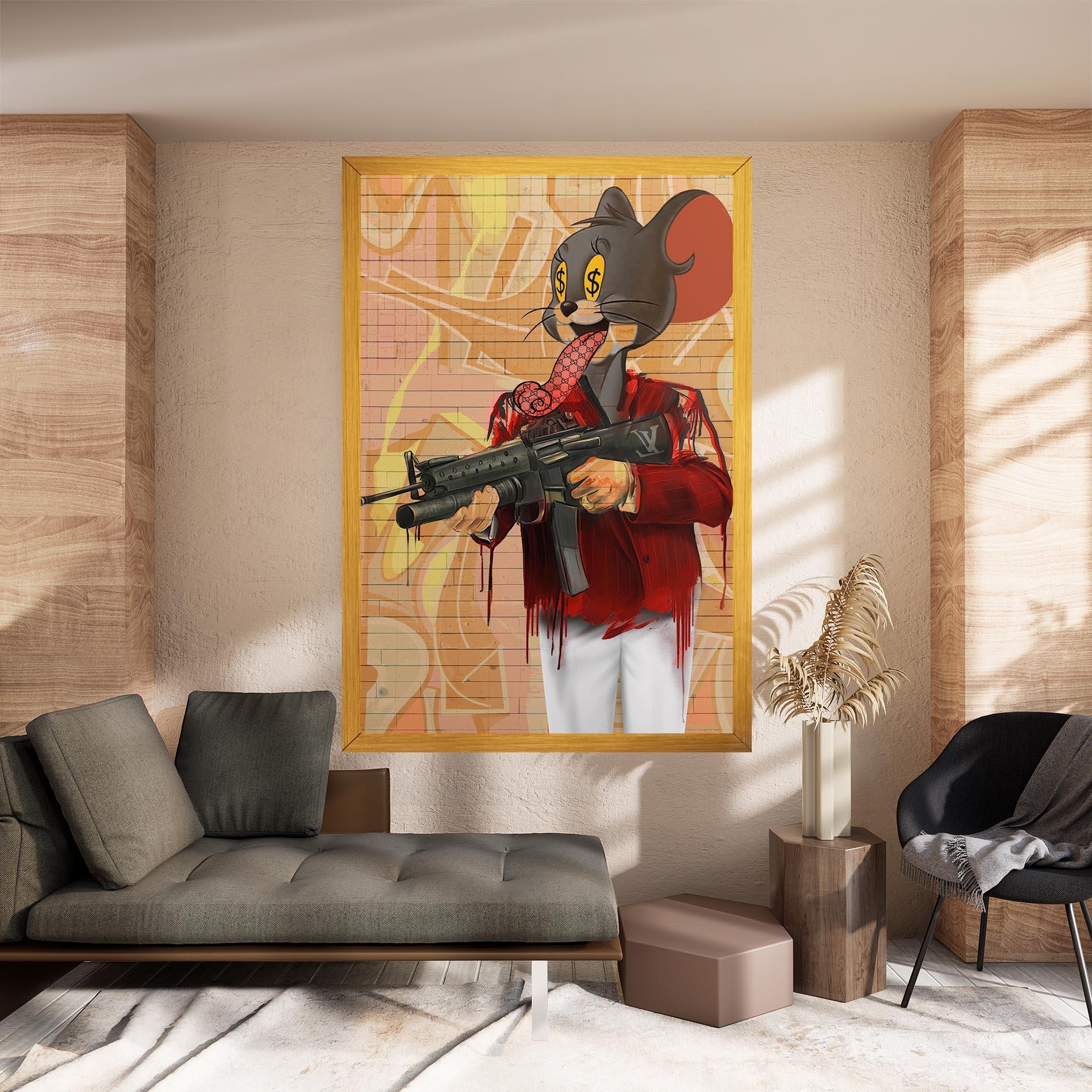 Leinwandbild Jerry mockup 8