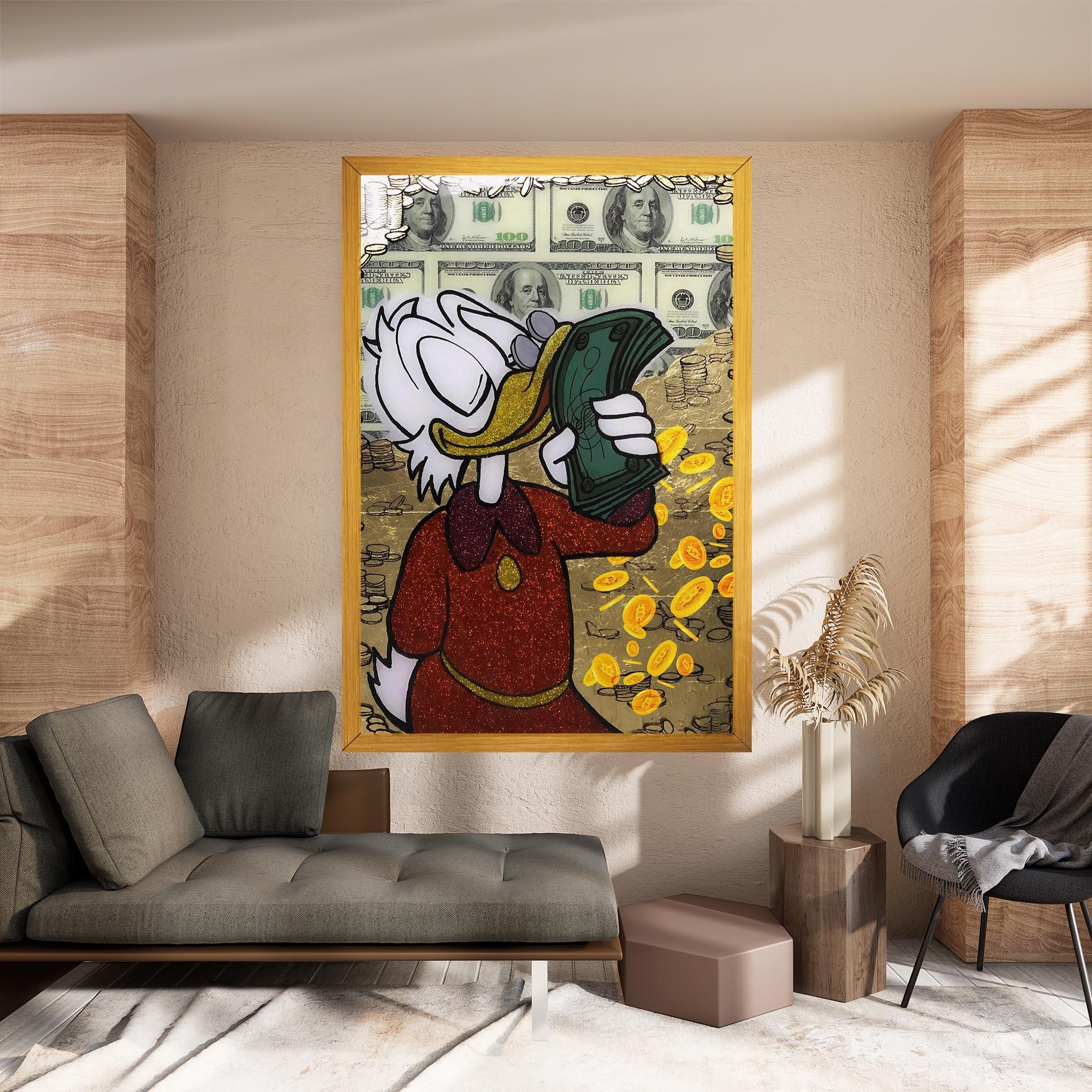 Leinwandbild Smell Like Money mockup 8