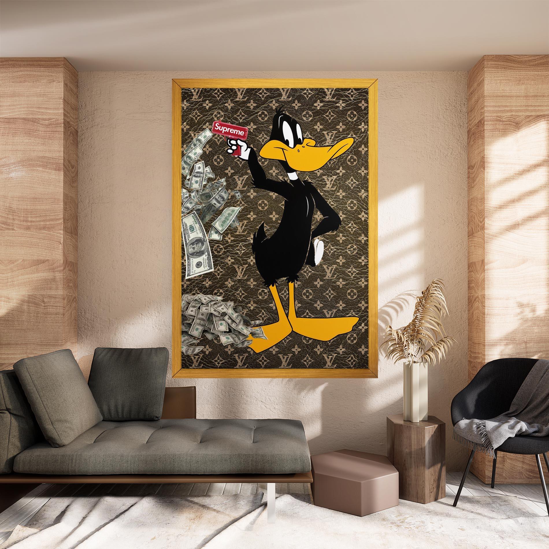 Leinwandbild Supreme Daffy mockup 8