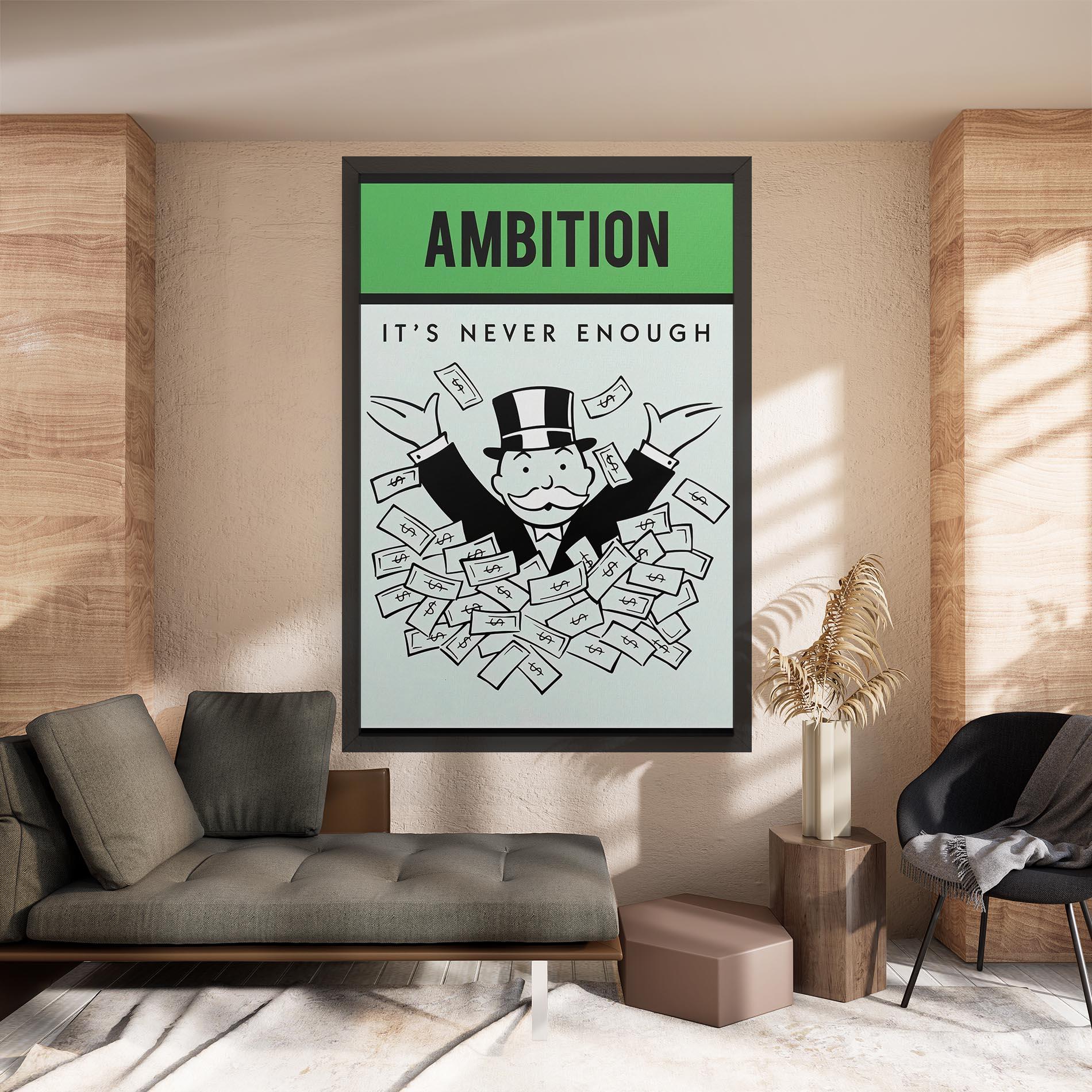 Leinwandbild AMBITION mockup 8