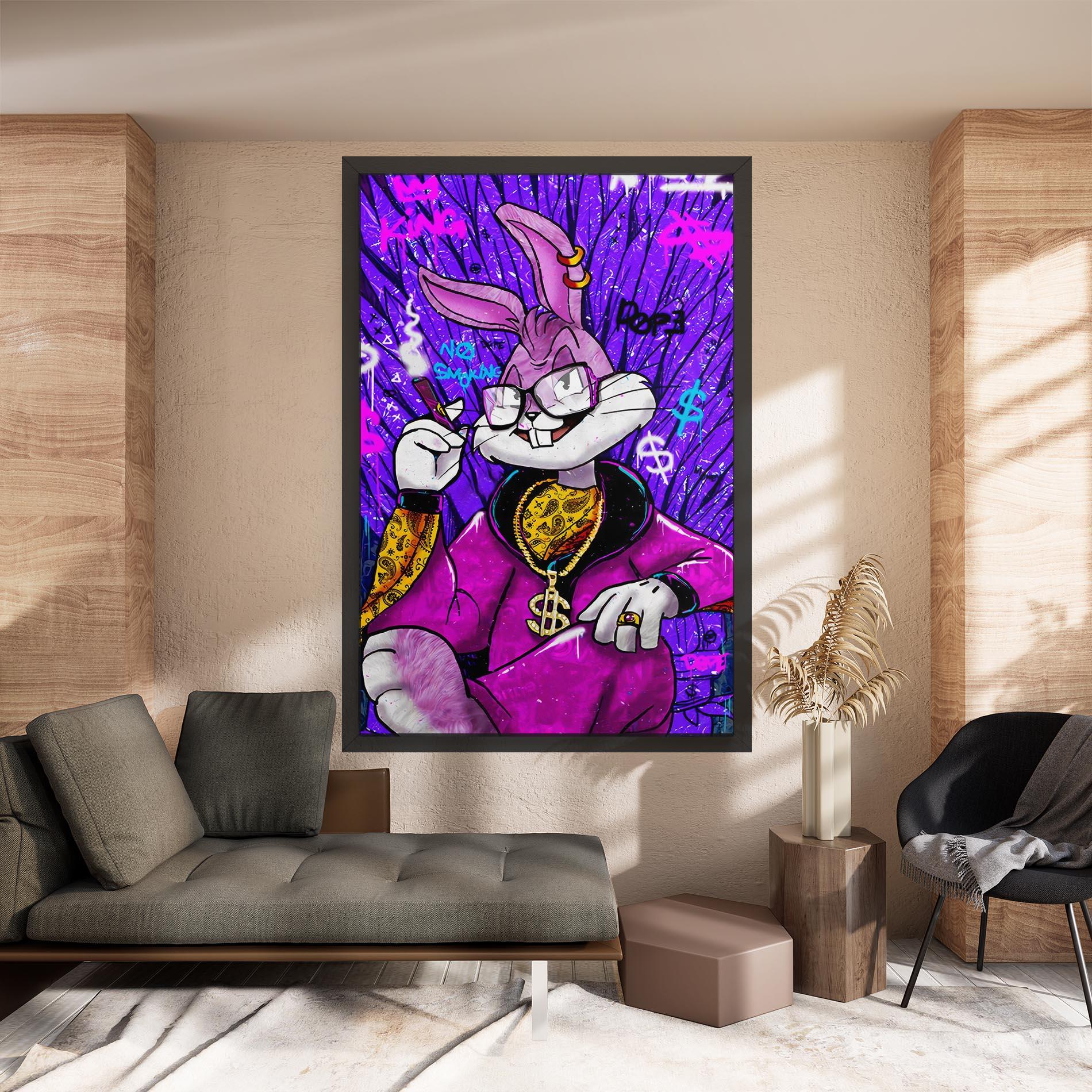 Leinwandbild Boss Buny mockup 8