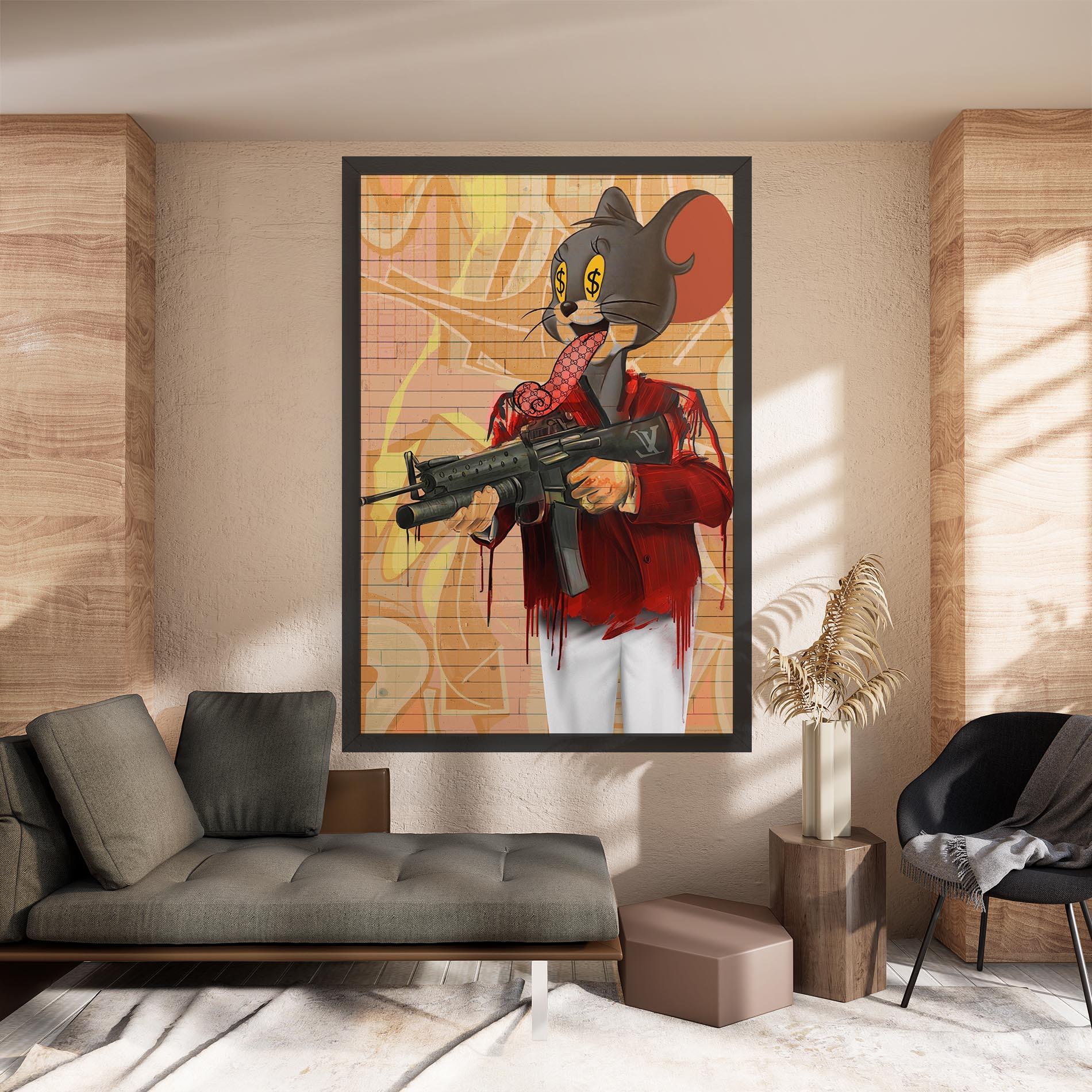 Leinwandbild Jerry mockup 8