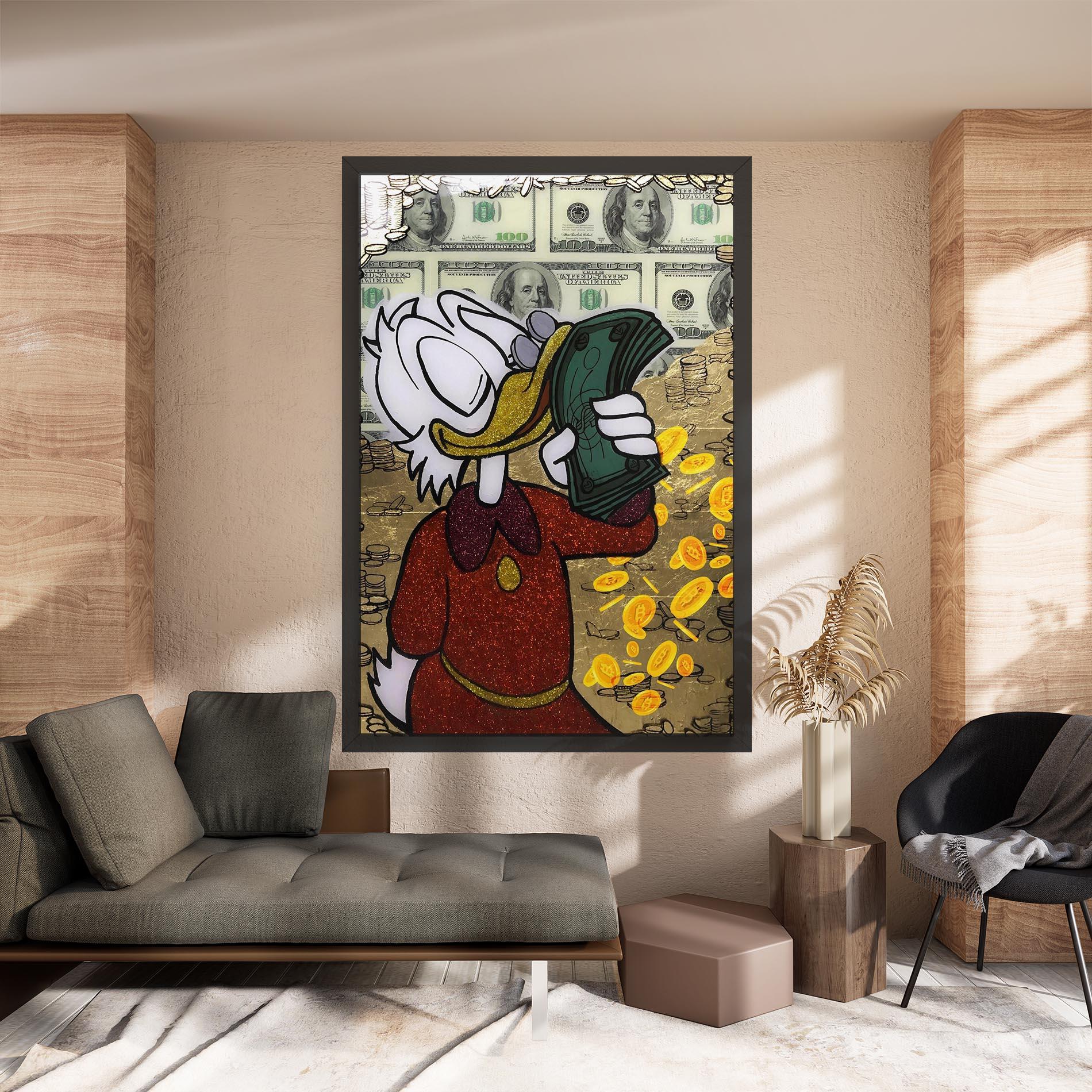 Leinwandbild Smell Like Money mockup 8