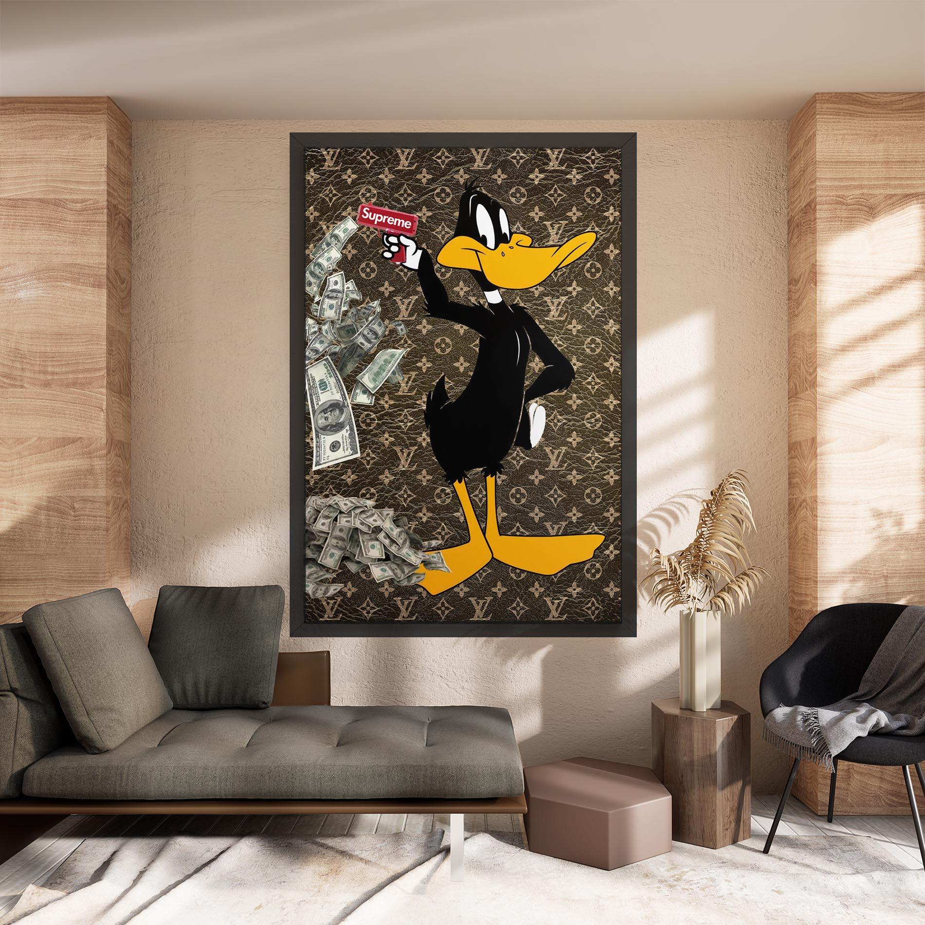 Leinwandbild Supreme Daffy mockup 8