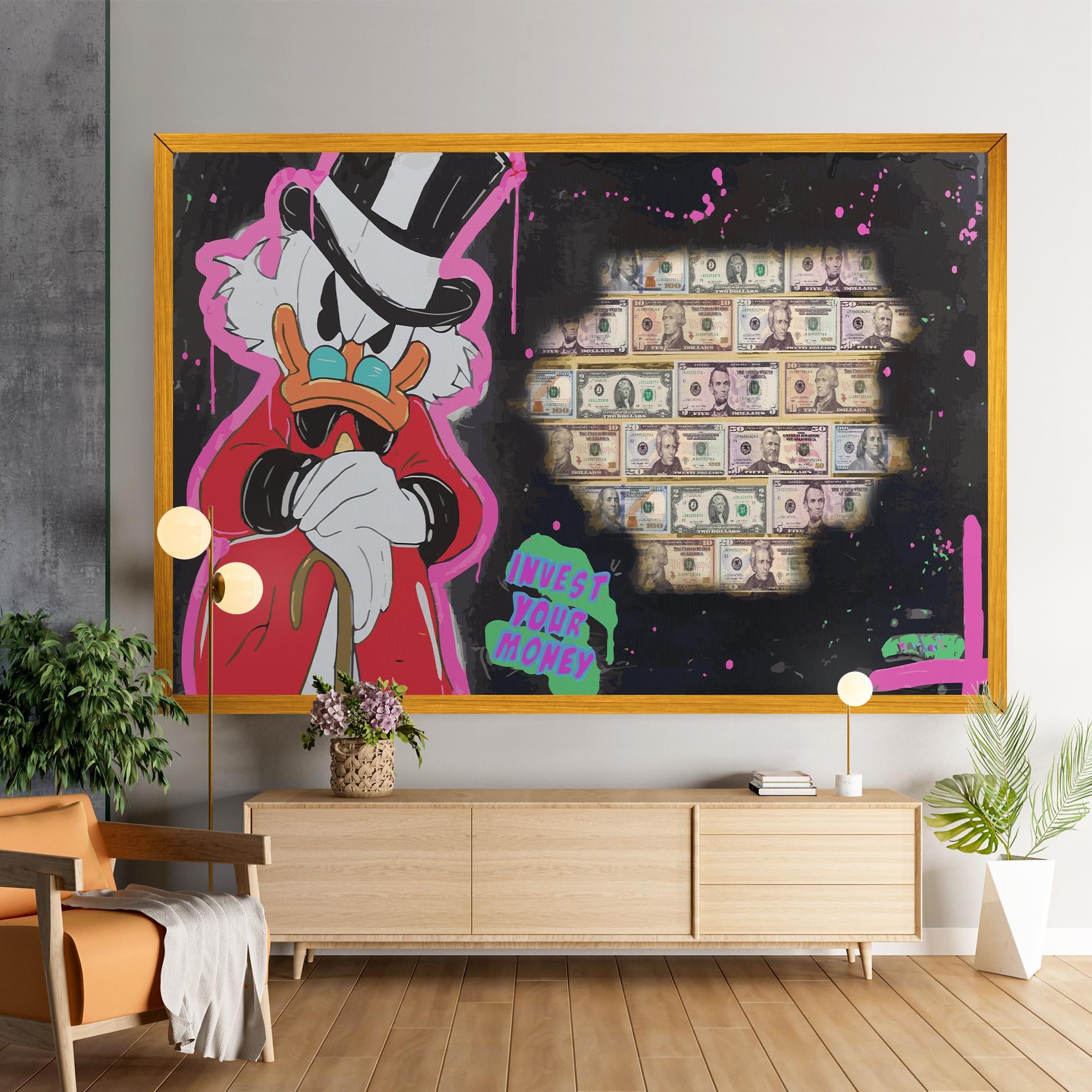 Leinwandbild Money Advice mockup 9