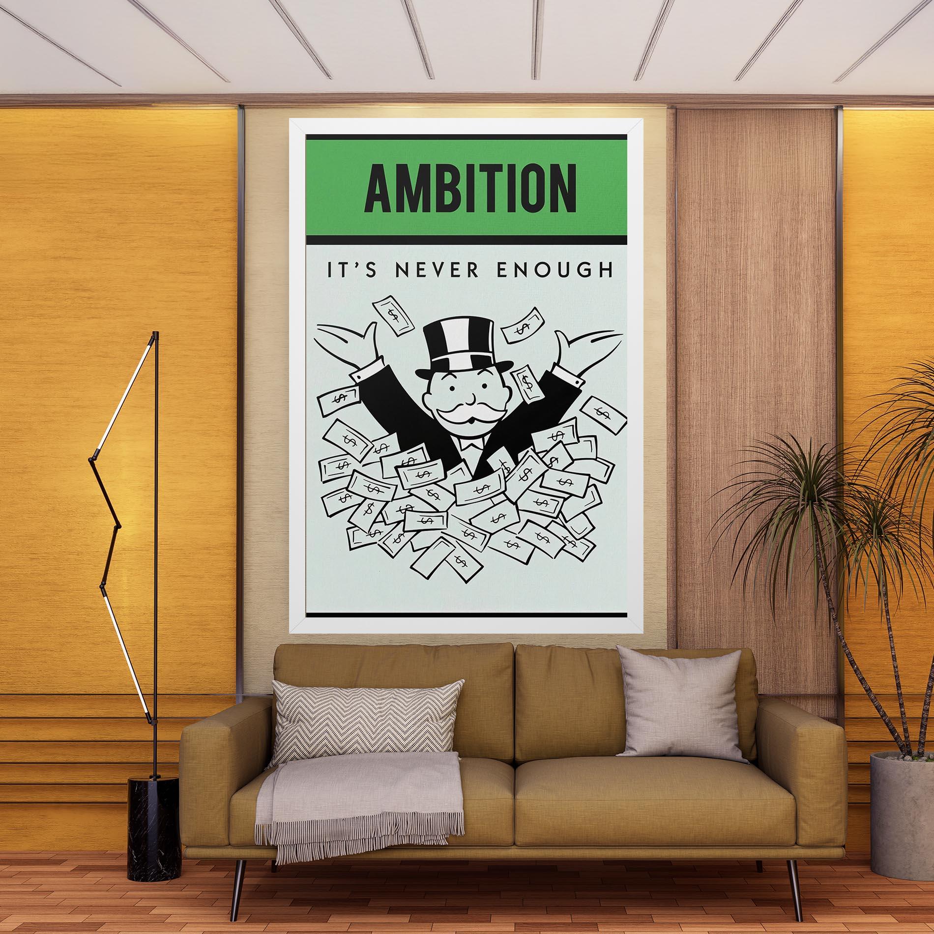 Leinwandbild AMBITION mockup 9