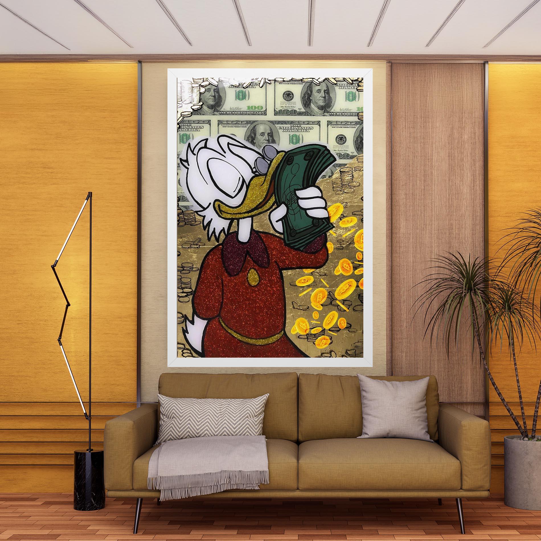 Leinwandbild Smell Like Money mockup 9