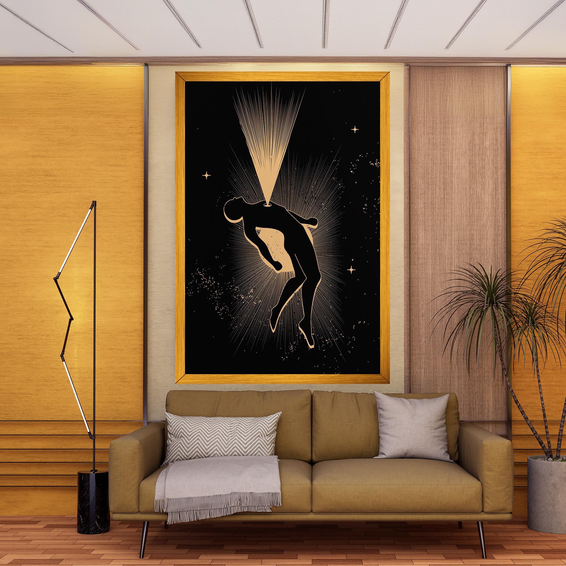 Leinwandbild Body And Soul mockup 9