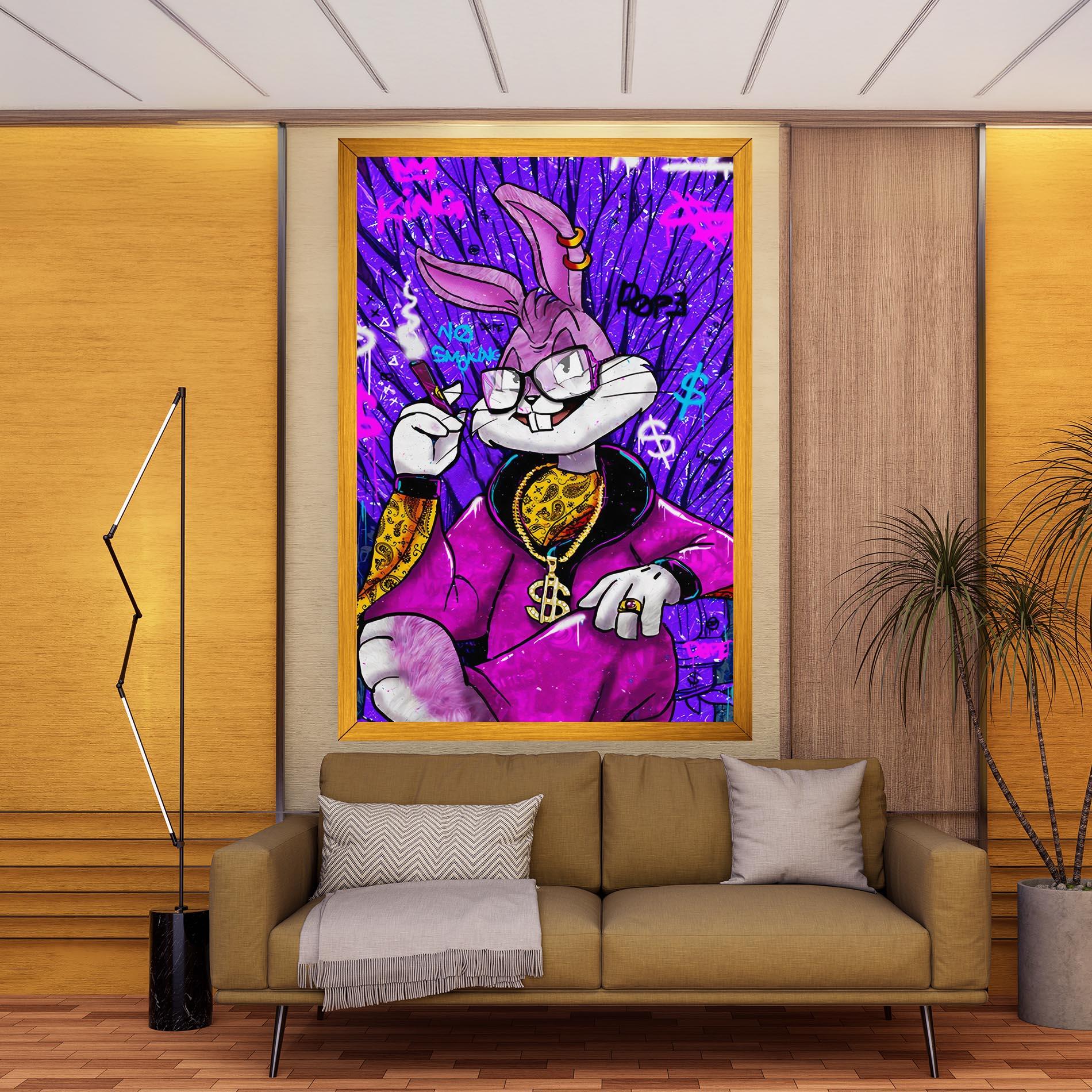 Leinwandbild Boss Buny mockup 9