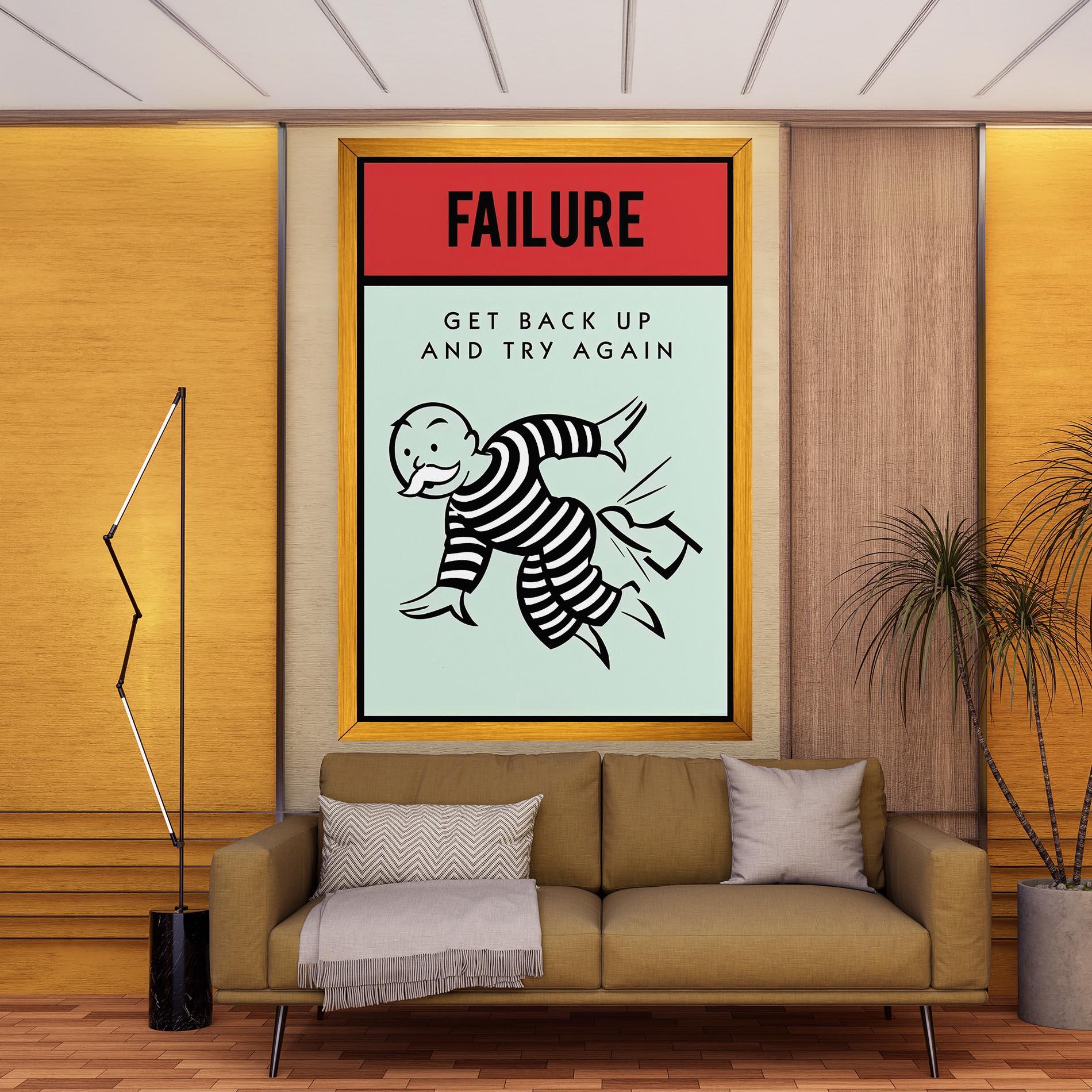 Leinwandbild FAILURE mockup 9