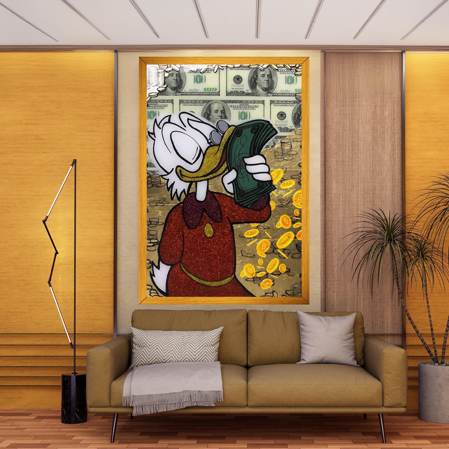 Leinwandbild Smell Like Money mockup 9