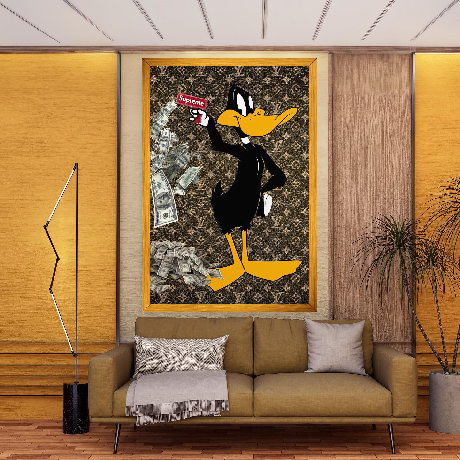 Leinwandbild Supreme Daffy mockup 9
