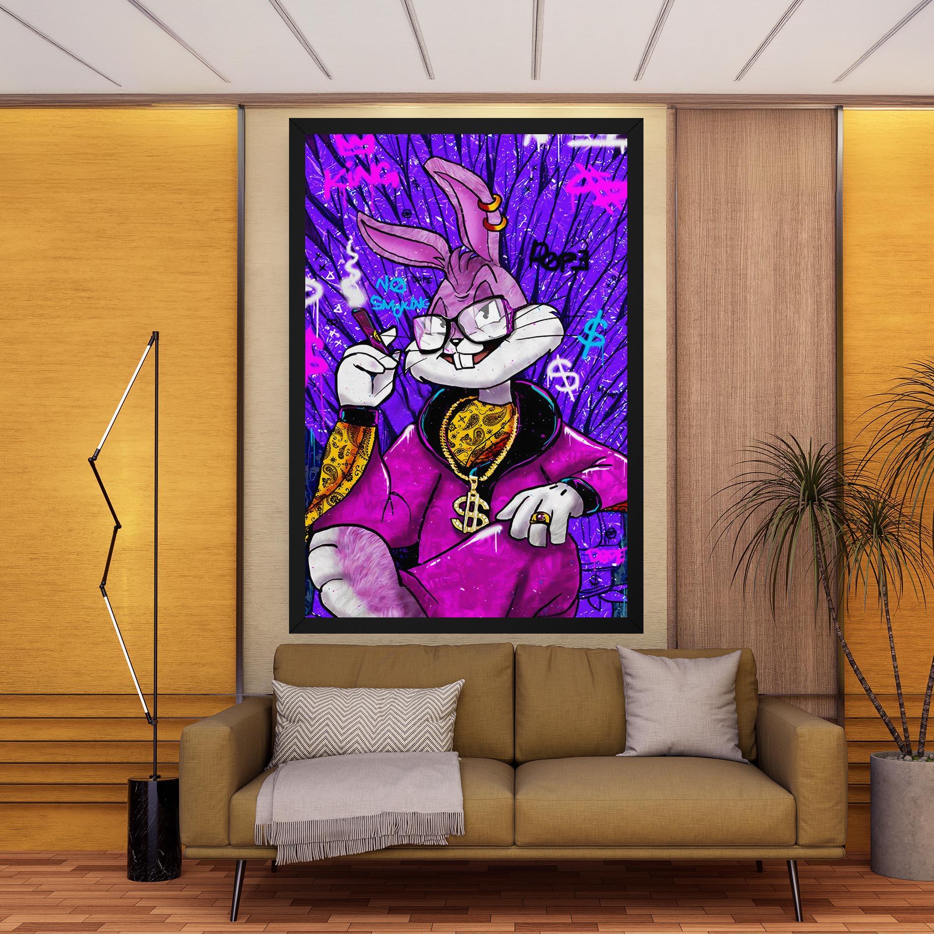 Leinwandbild Boss Buny mockup 9