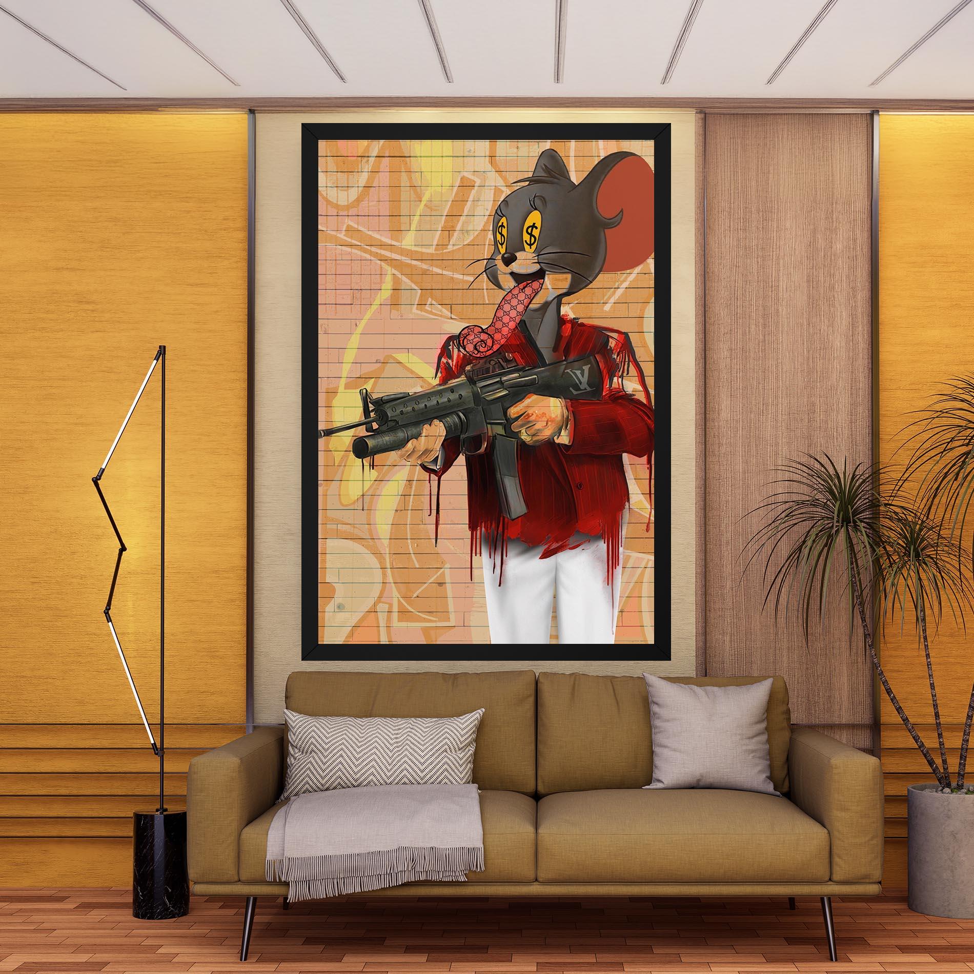 Leinwandbild Jerry mockup 9