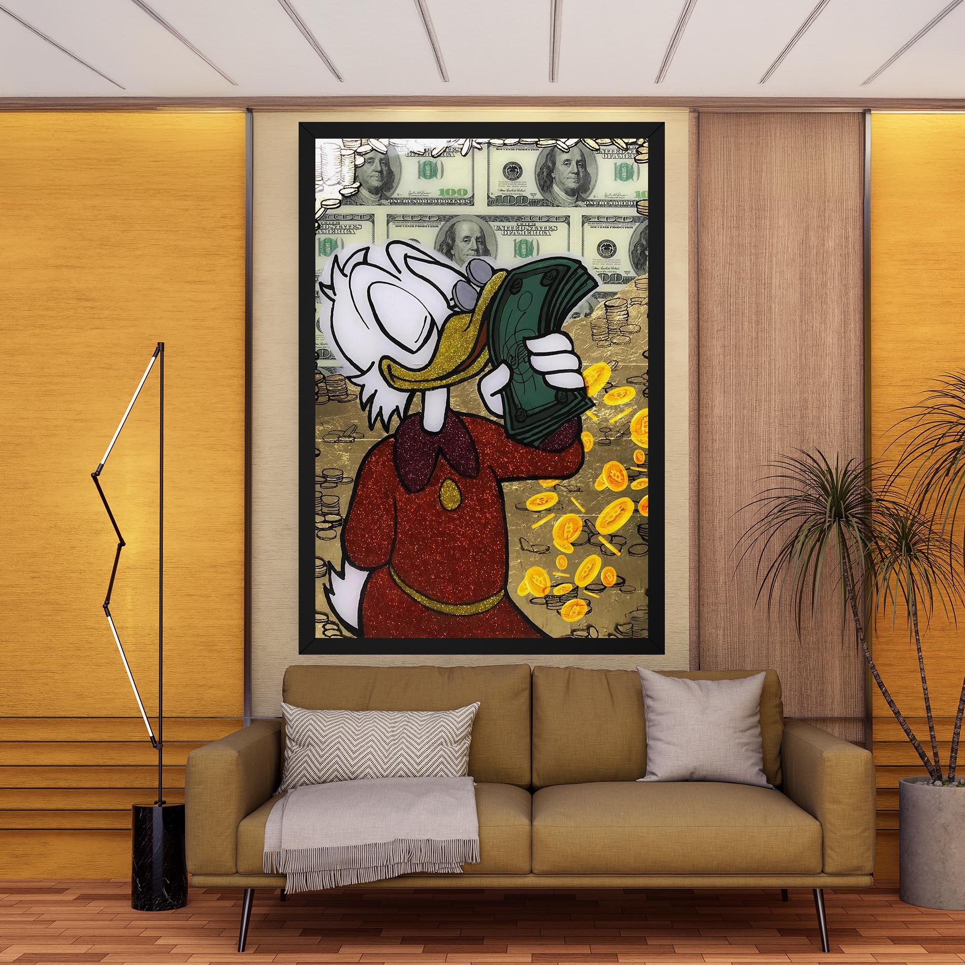 Leinwandbild Smell Like Money mockup 9