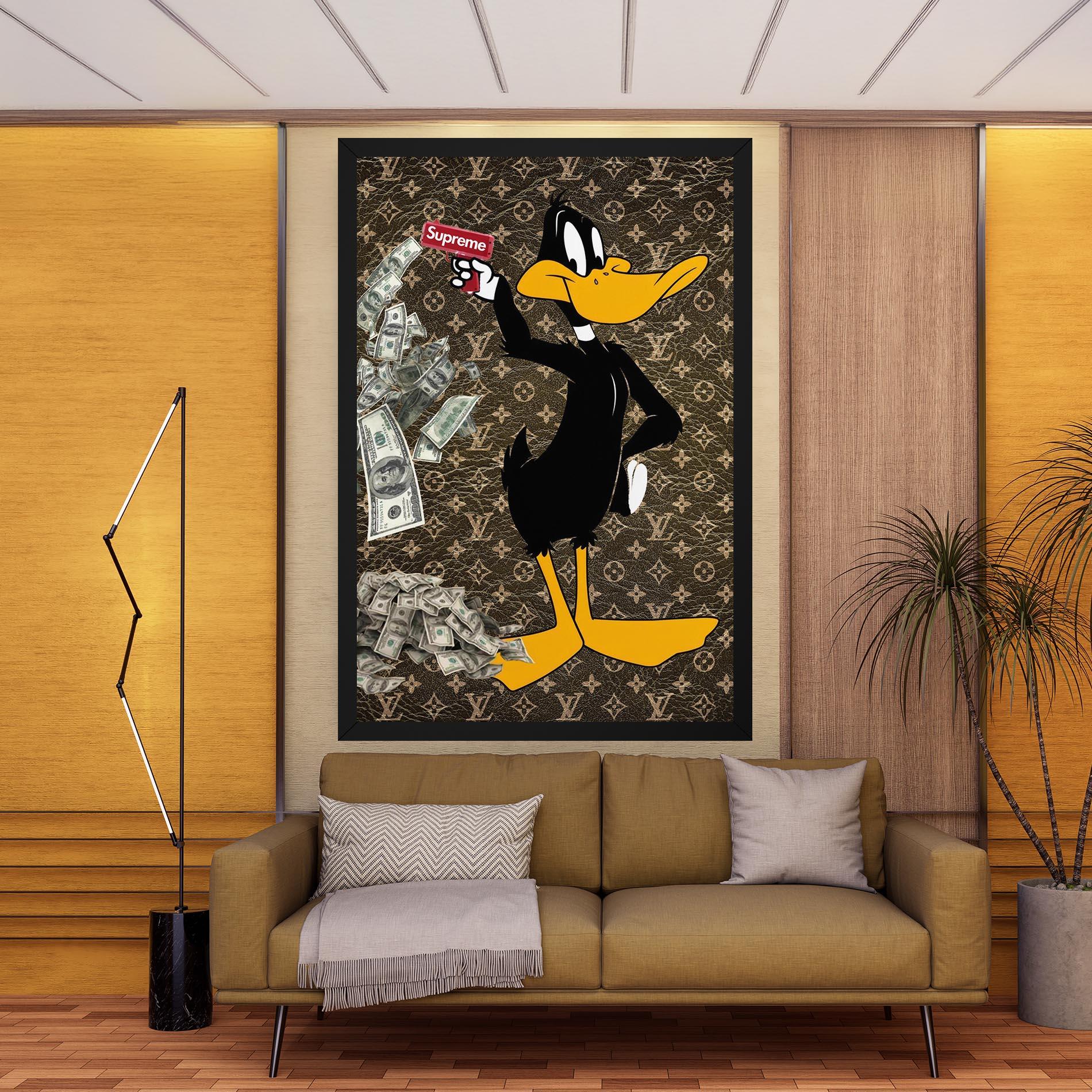 Leinwandbild Supreme Daffy mockup 9