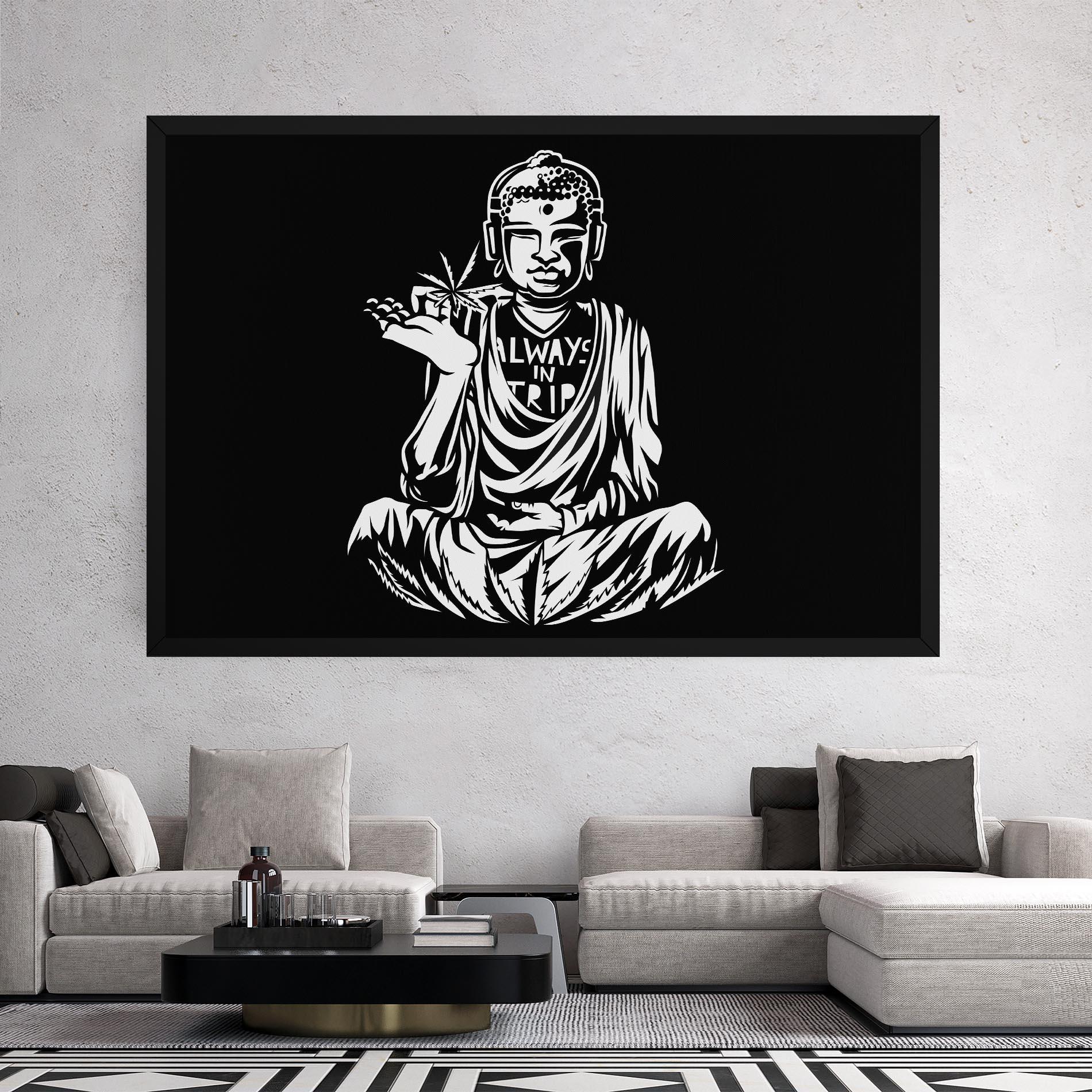 Leinwandbild Always Trip mockup 2