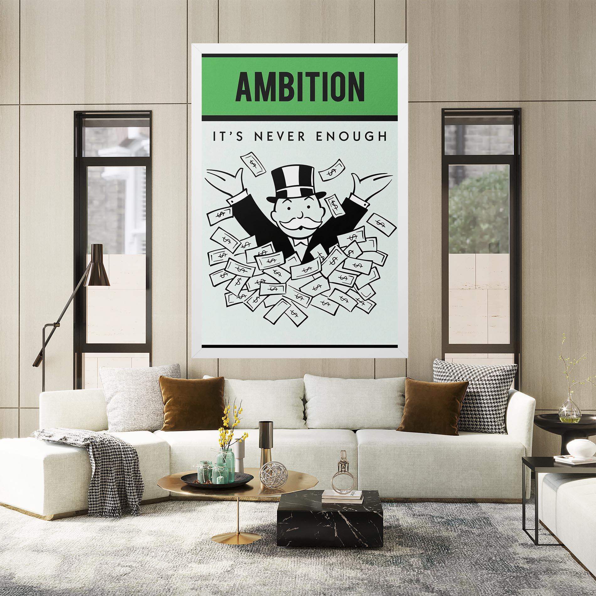 Leinwandbild AMBITION mockup 2
