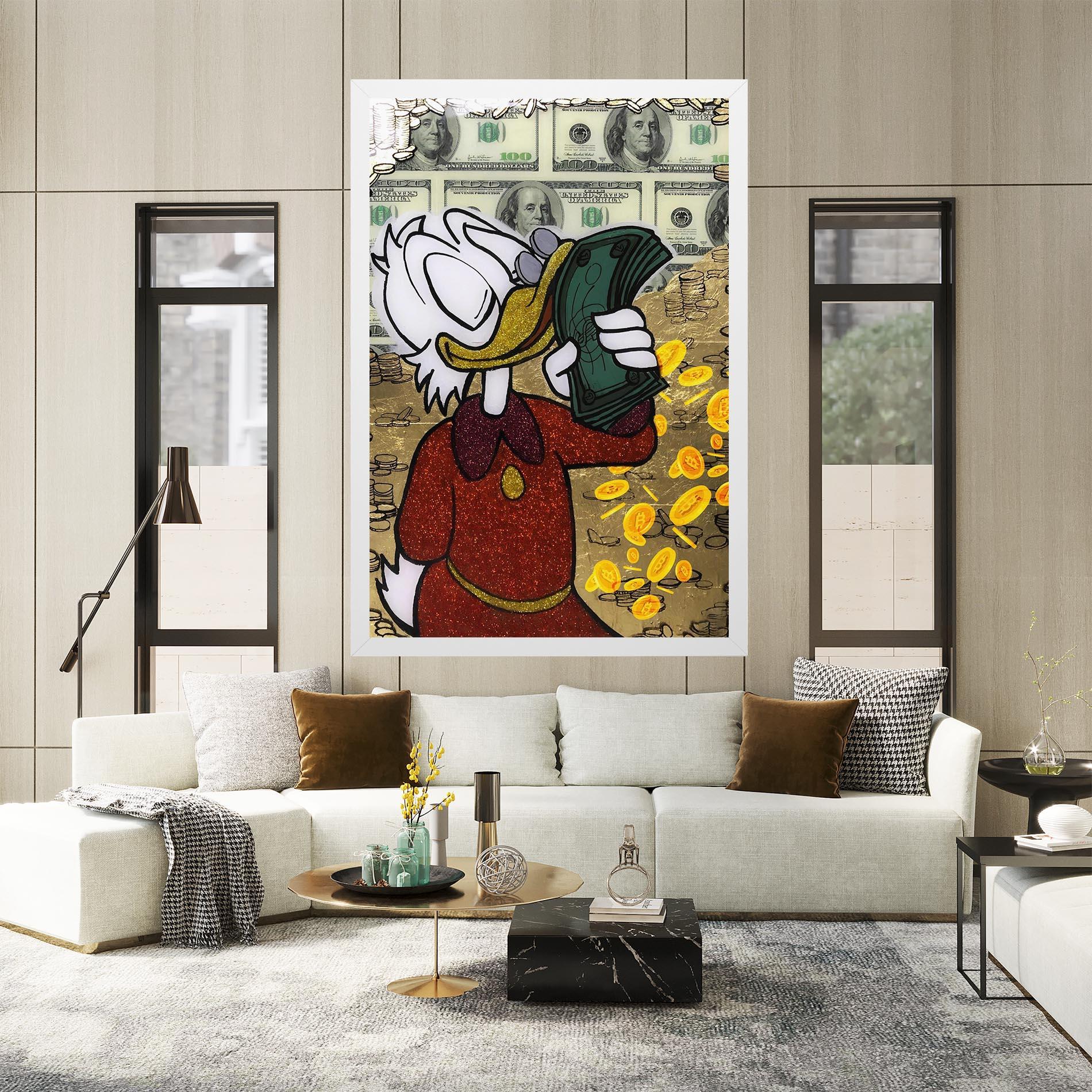 Leinwandbild Smell Like Money mockup 2