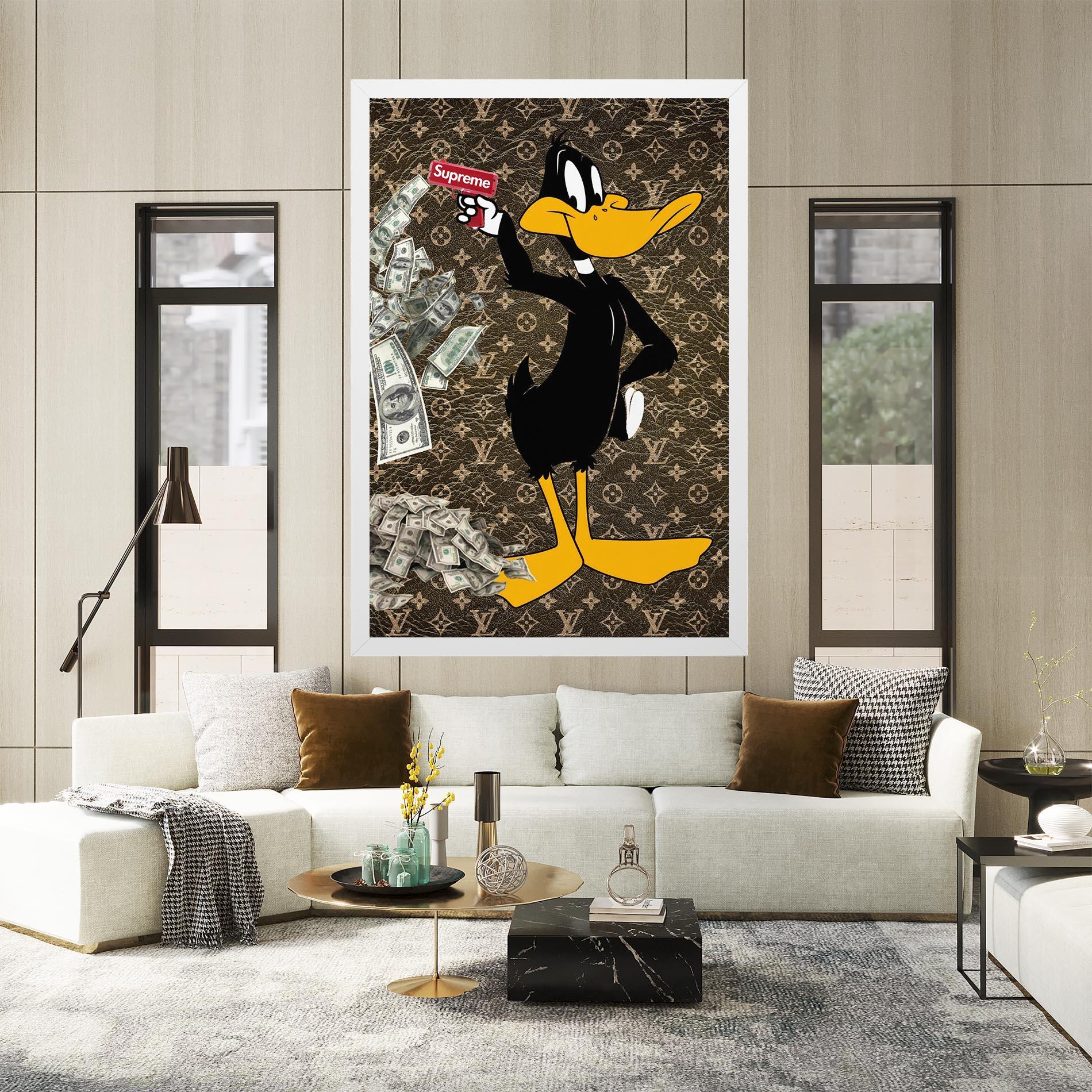 Leinwandbild Supreme Daffy mockup 2