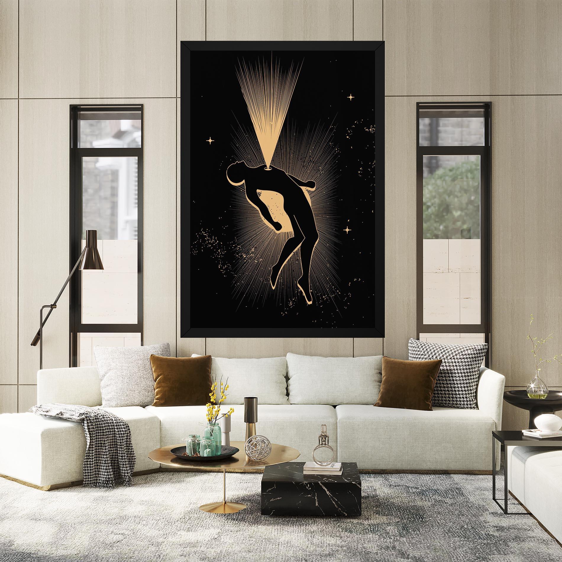 Leinwandbild Body And Soul mockup 2