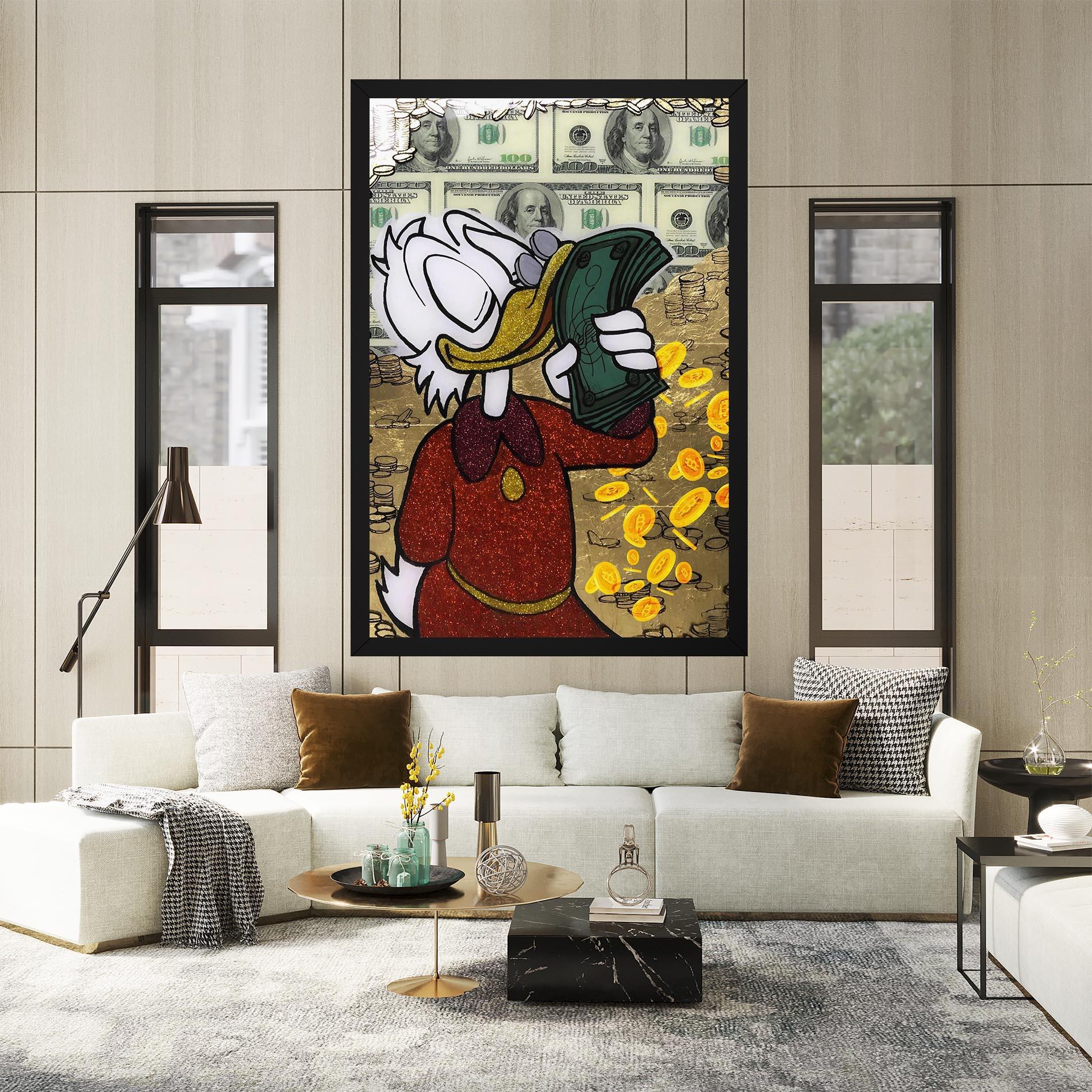 Leinwandbild Smell Like Money mockup 2