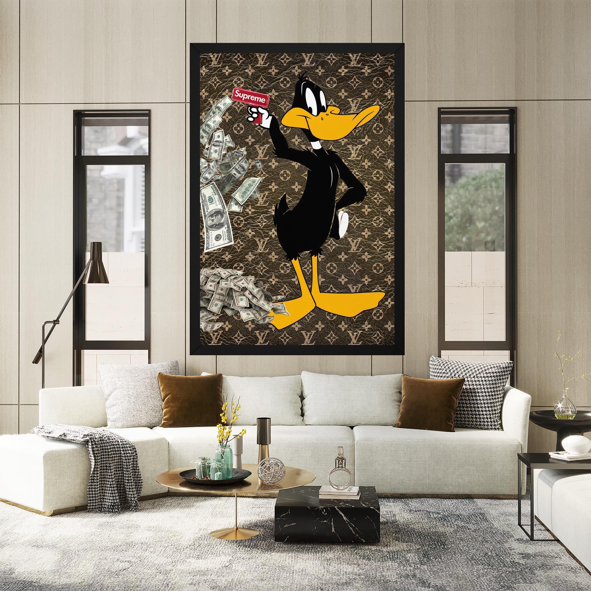 Leinwandbild Supreme Daffy mockup 2