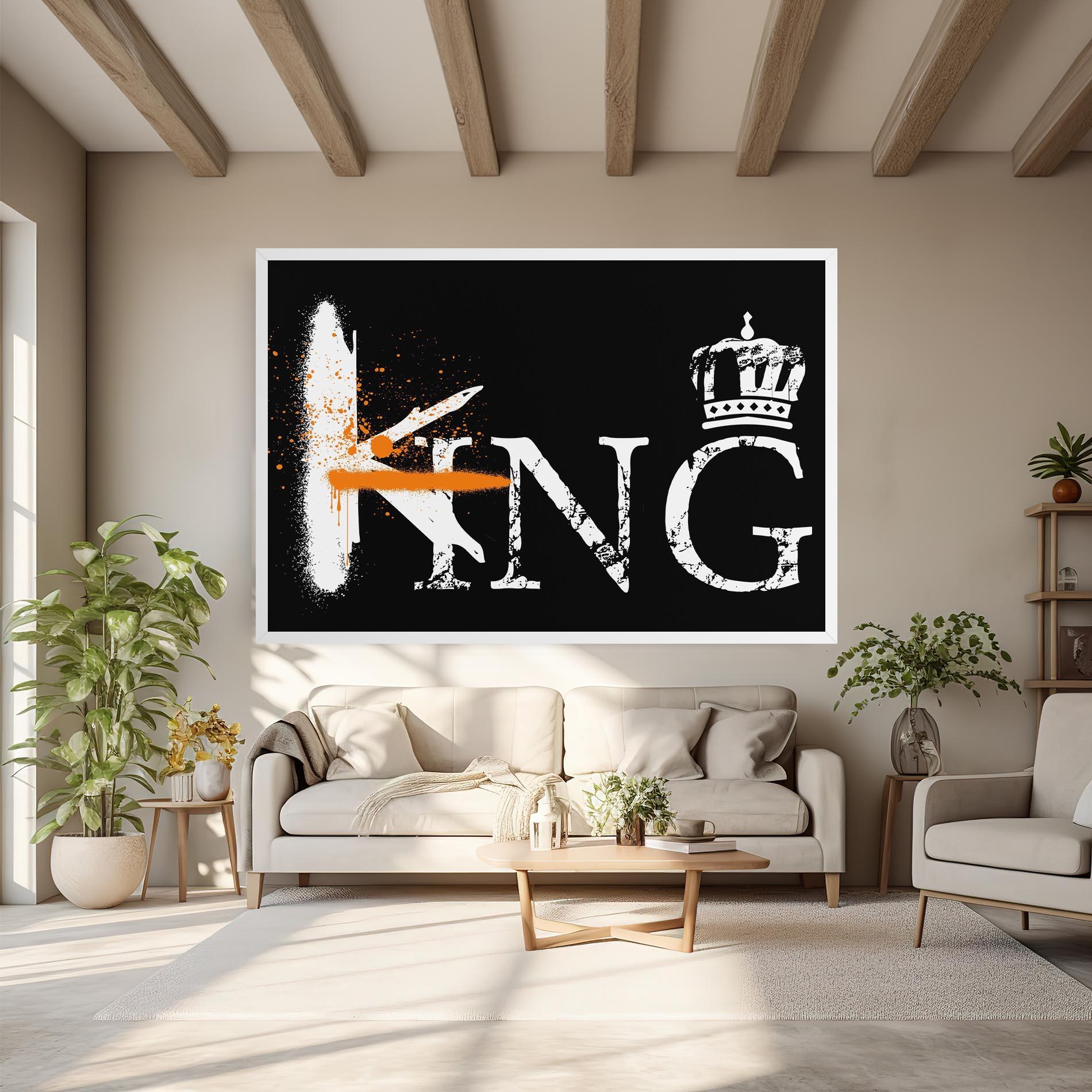 Leinwandbild King Spray mockup 6