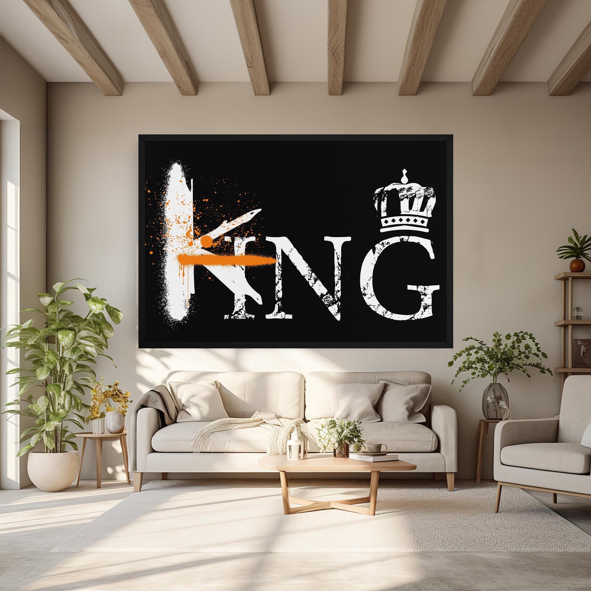 Leinwandbild King Spray mockup 6