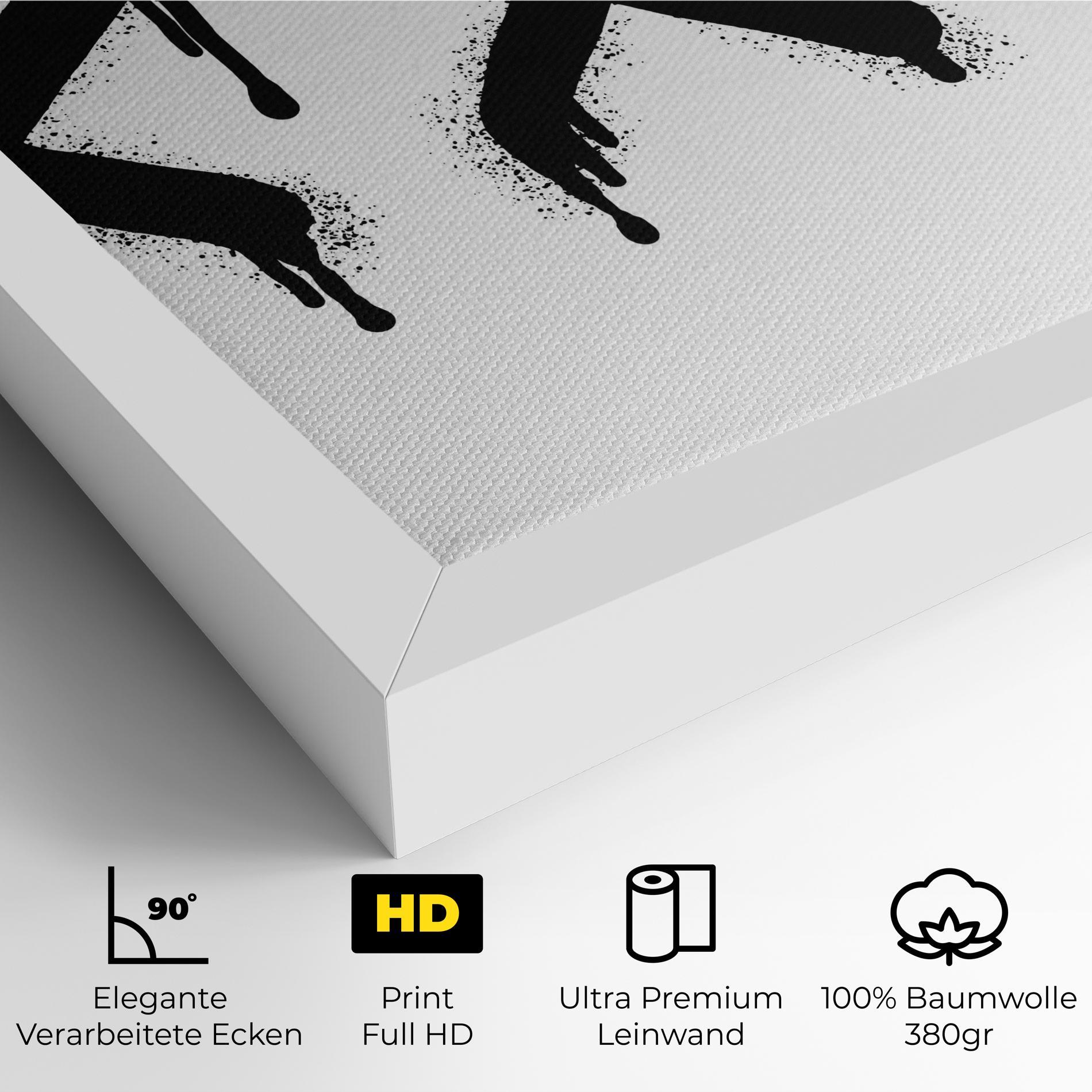 Leinwandbild Grafiti X Spray mockup 4