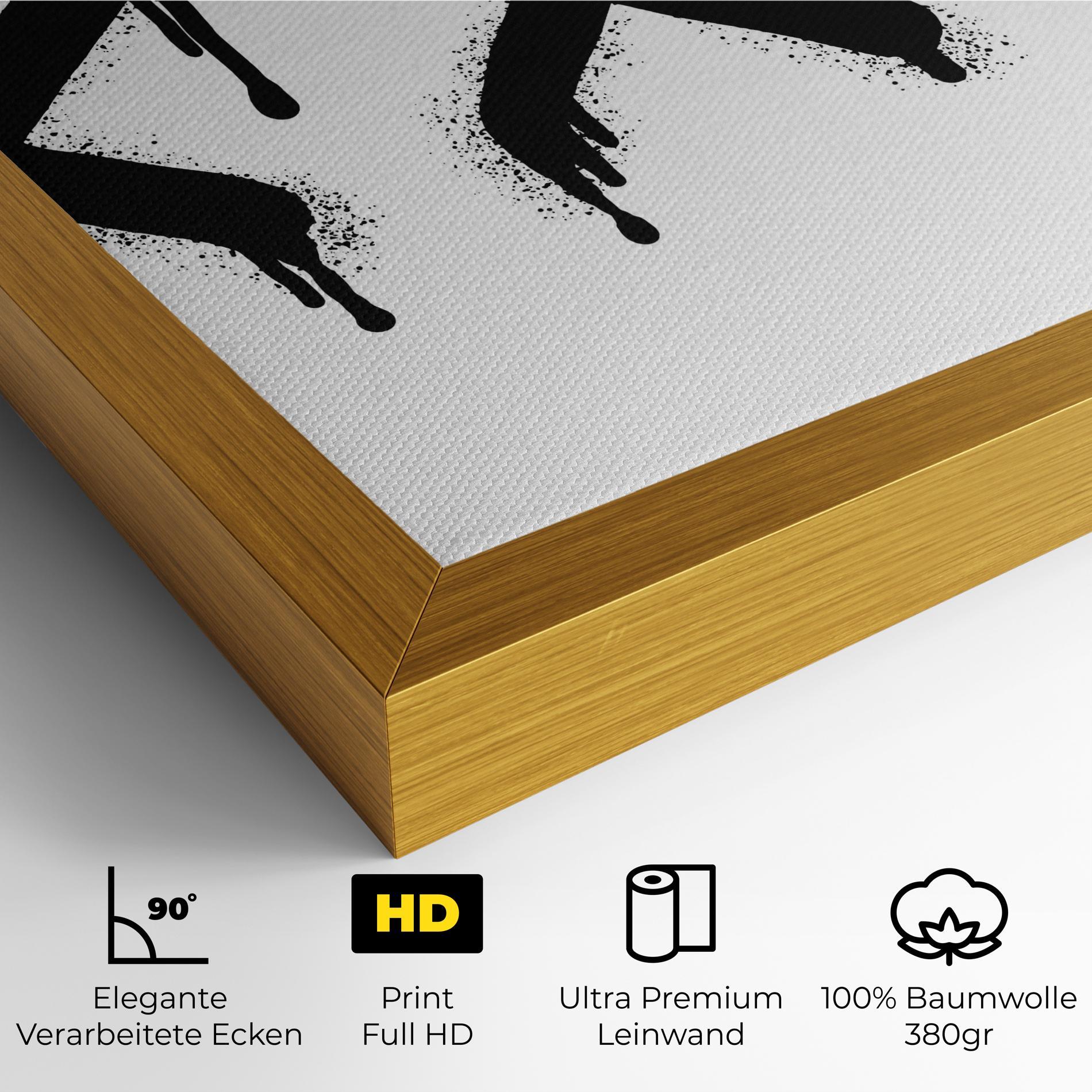 Leinwandbild Grafiti X Spray mockup 4