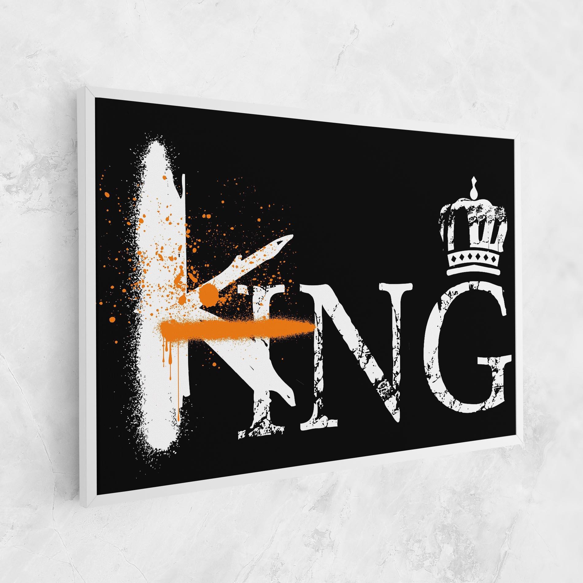 Leinwandbild King Spray mockup 1