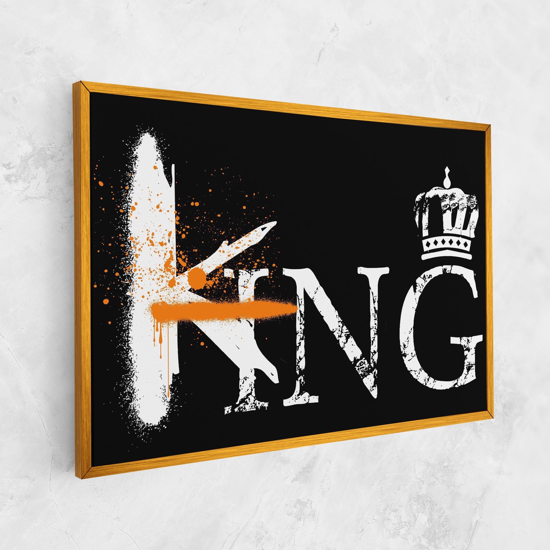 Leinwandbild King Spray mockup 1