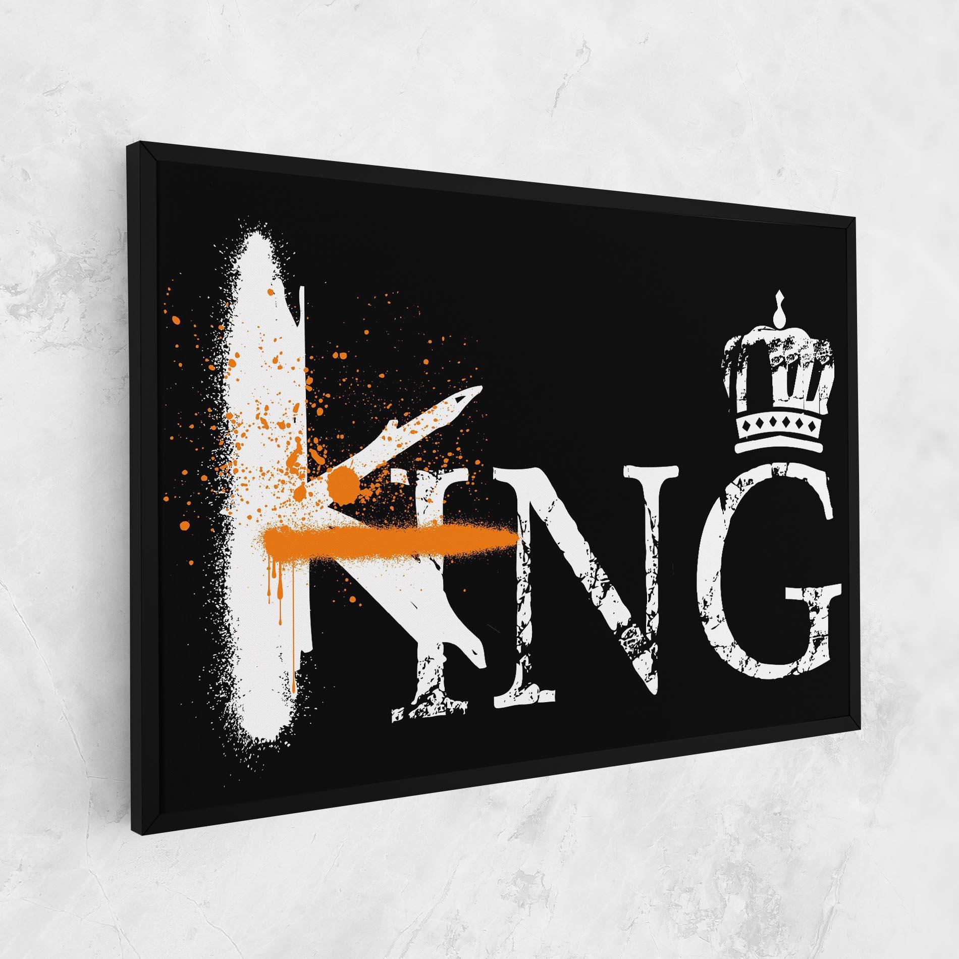 Leinwandbild King Spray mockup 1