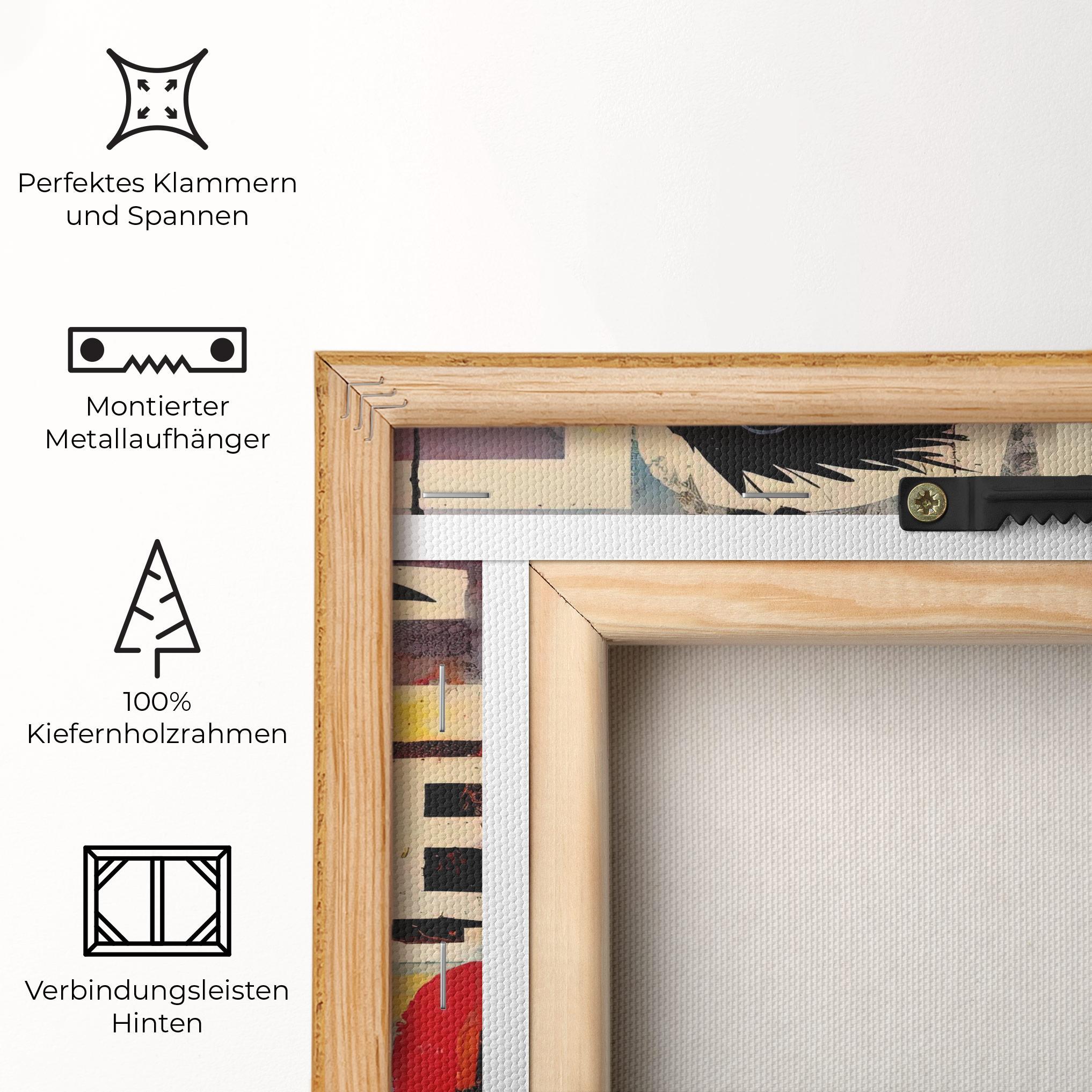 Leinwandbild Bird Old Doodle mockup 5