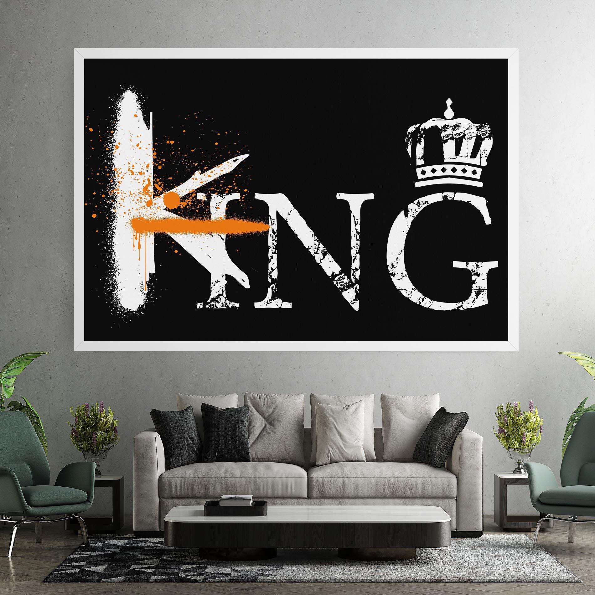 Leinwandbild King Spray mockup 7
