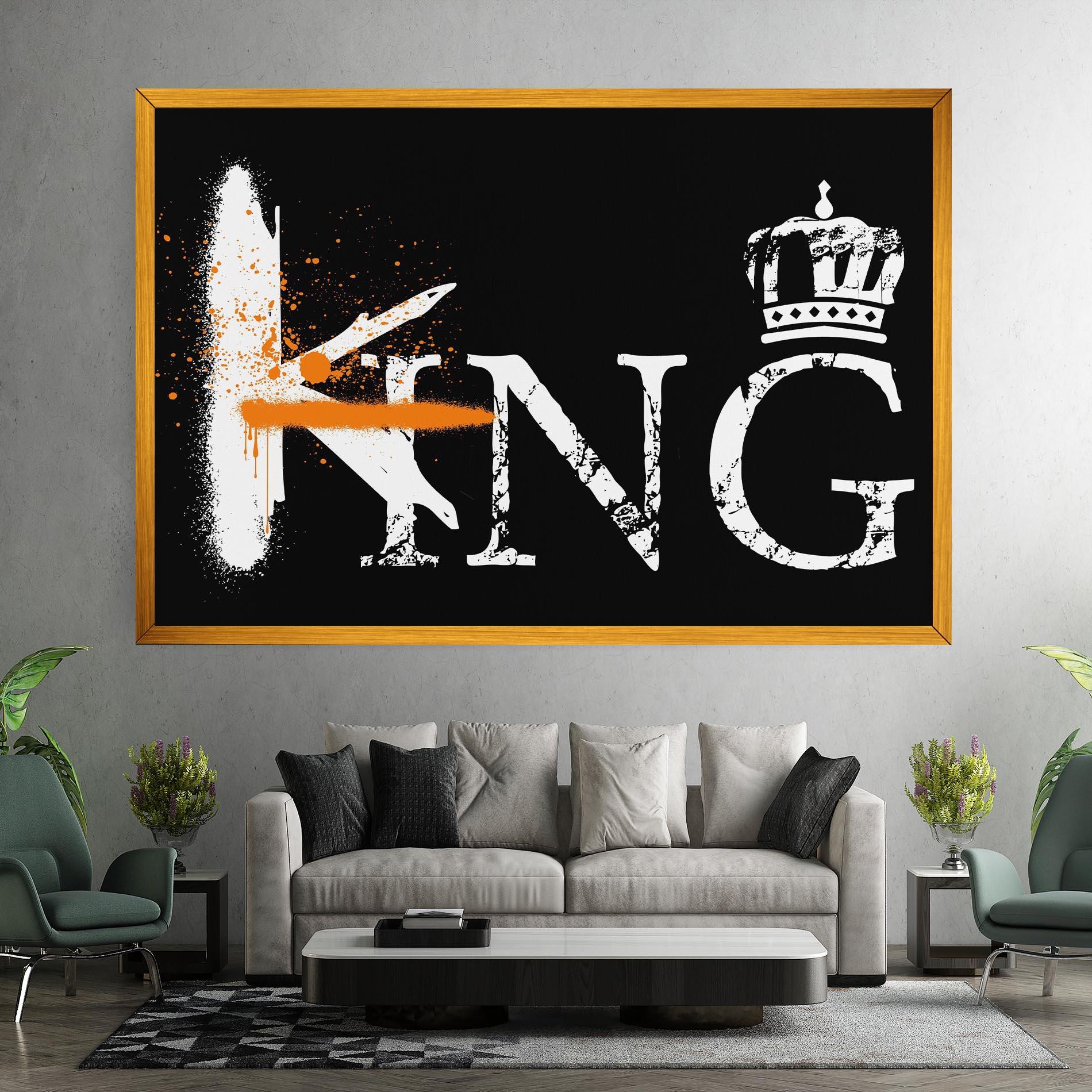 Leinwandbild King Spray mockup 7