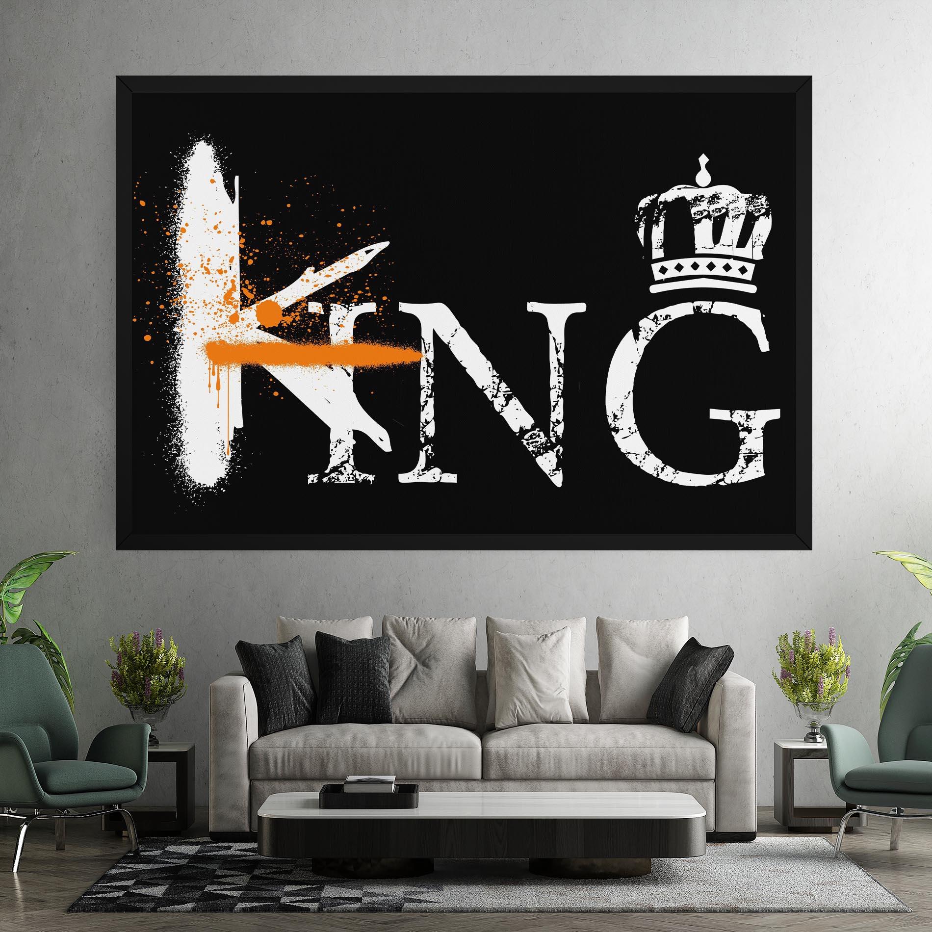 Leinwandbild King Spray mockup 7