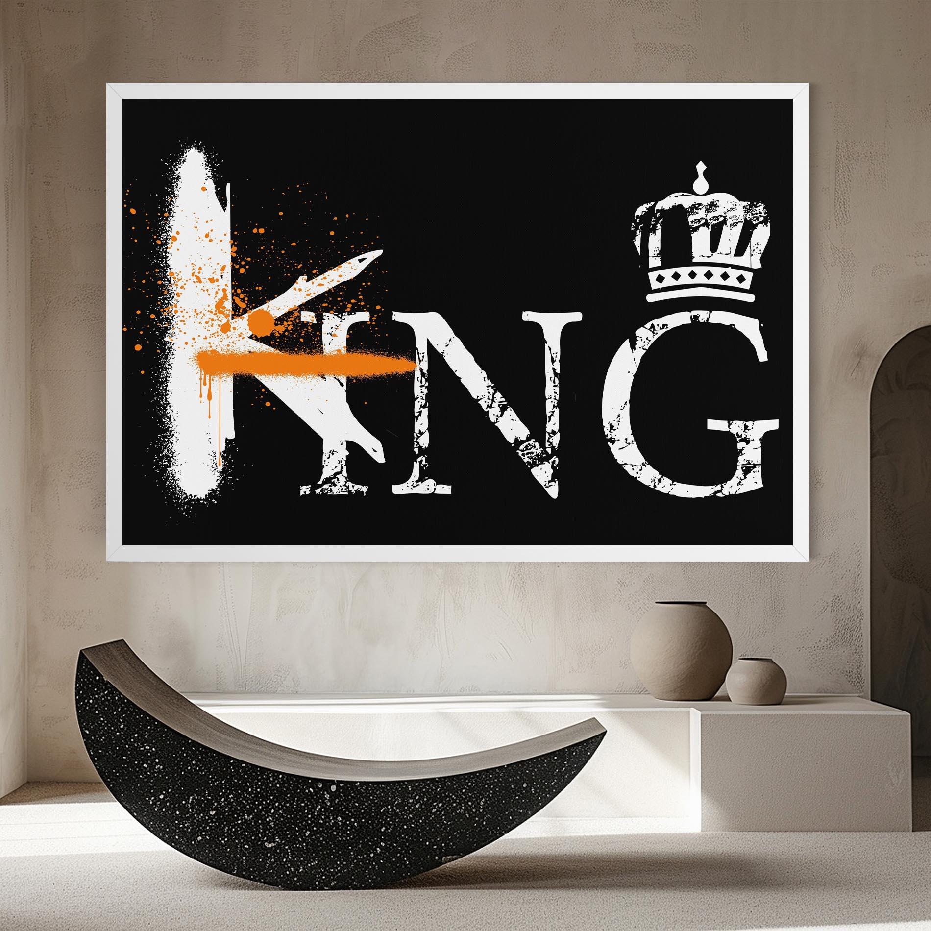Leinwandbild King Spray mockup 8