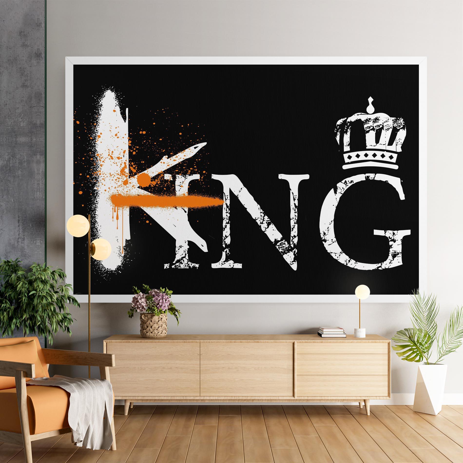 Leinwandbild King Spray mockup 9