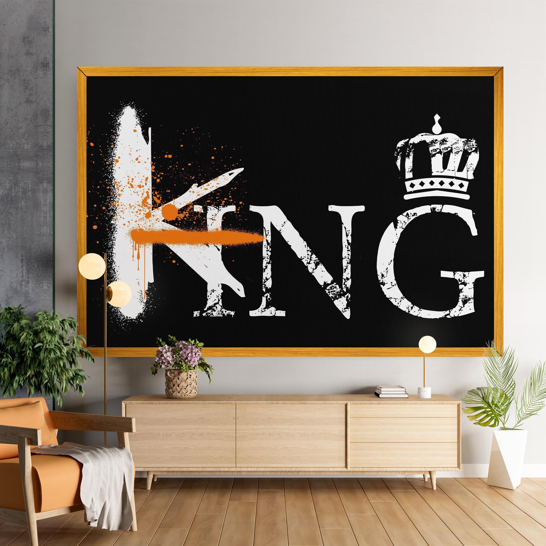 Leinwandbild King Spray mockup 9