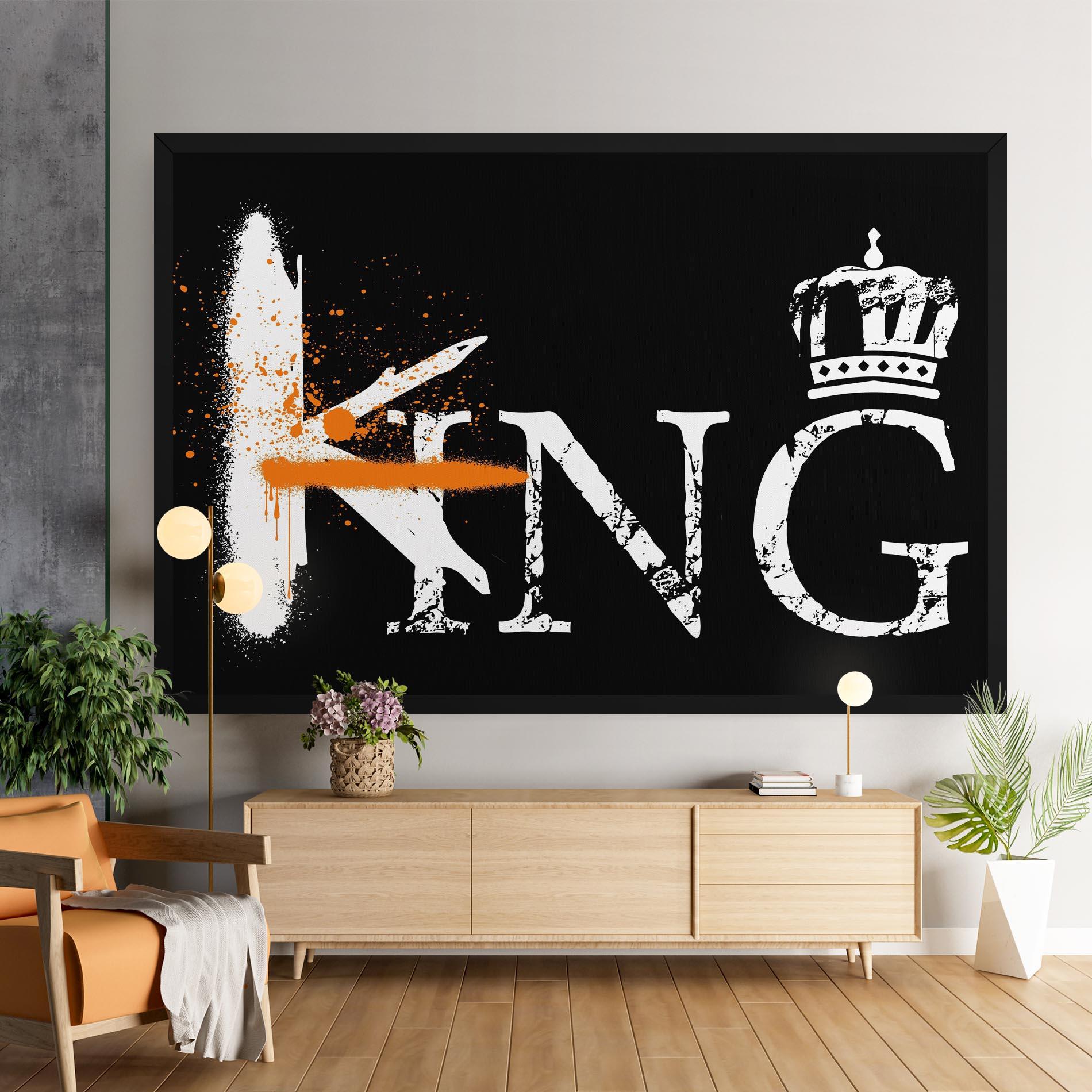 Leinwandbild King Spray mockup 9