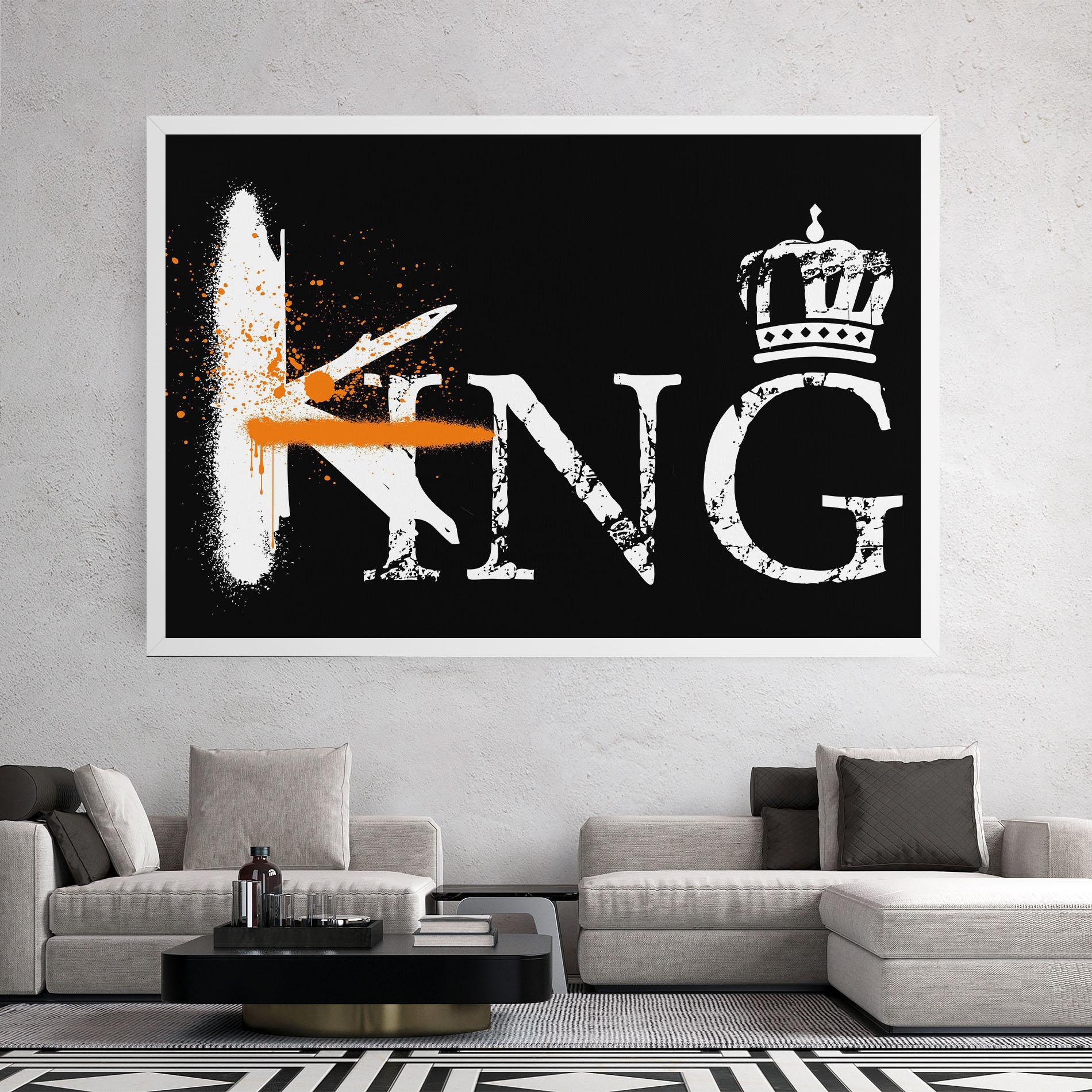 Leinwandbild King Spray mockup 2